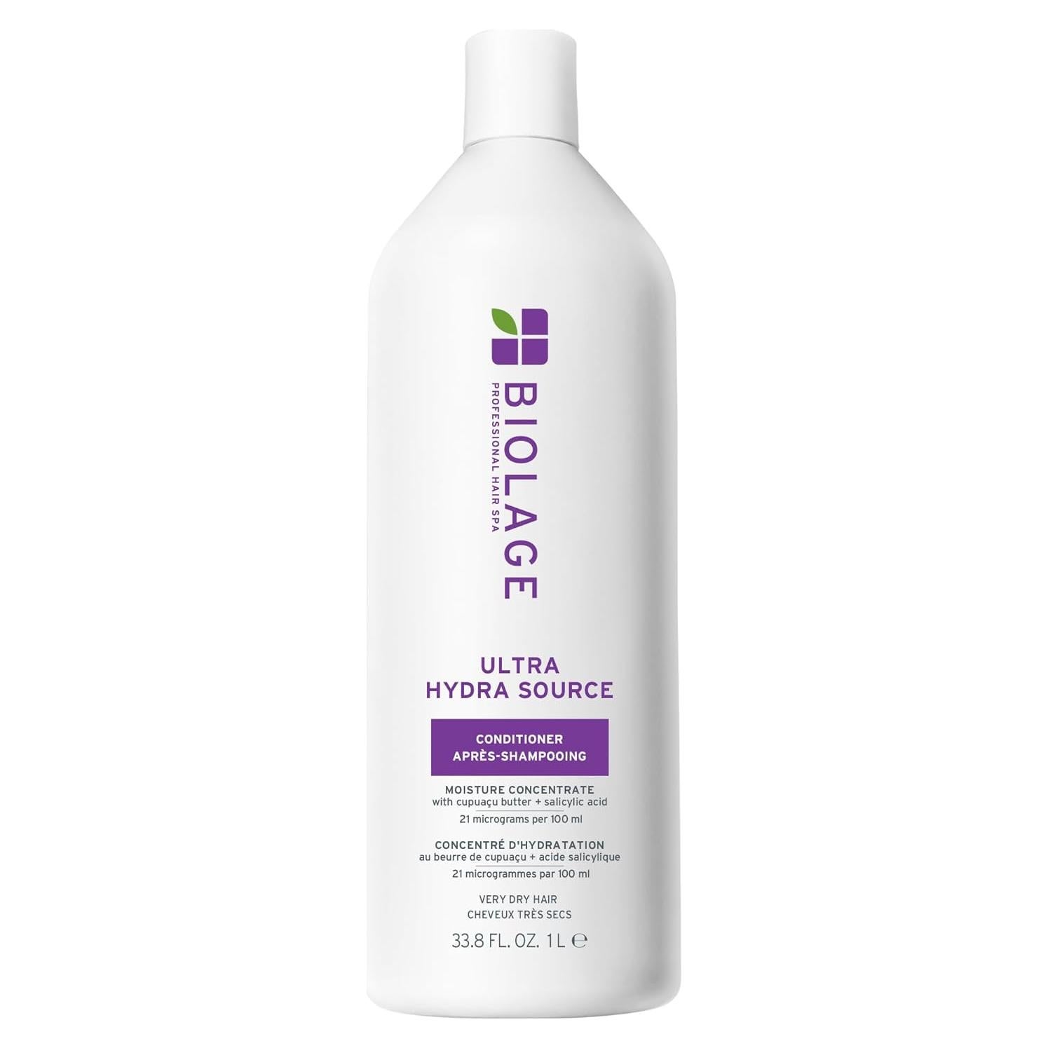Acondicionador Biolage Ultra Hydra Source 1000 ml - Hidratación Profunda para Cabello Seco