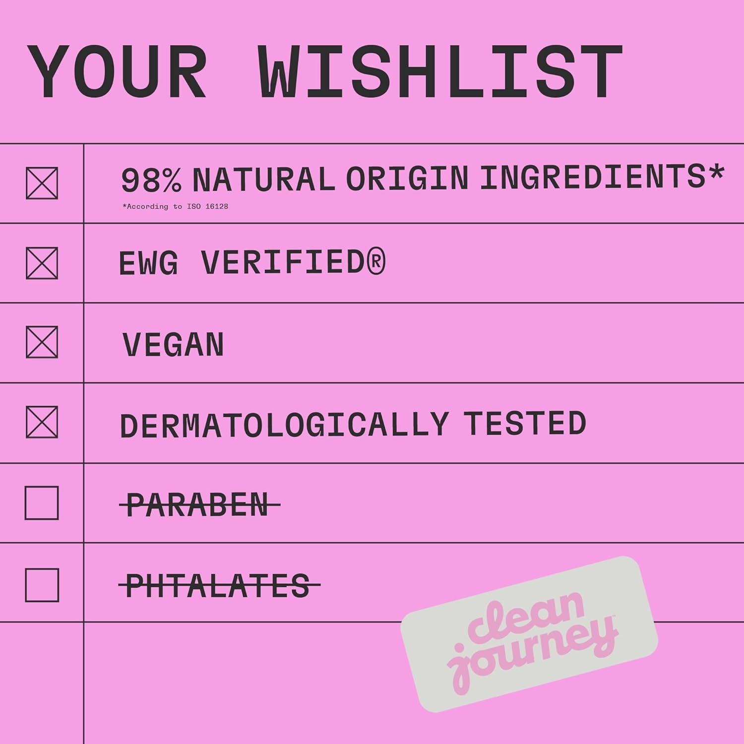 Acondicionador Hidratante CleanJourney 236.6 ml Vegano Tropical