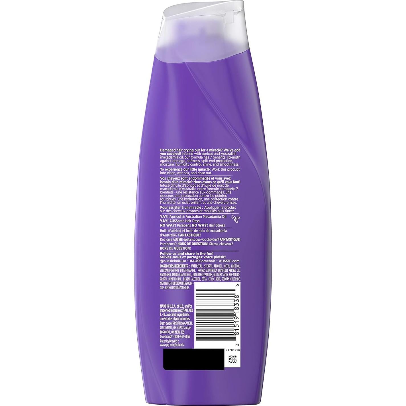 Acondicionador Aussie Total Miracle 7 en 1 - 6 x 355 ml