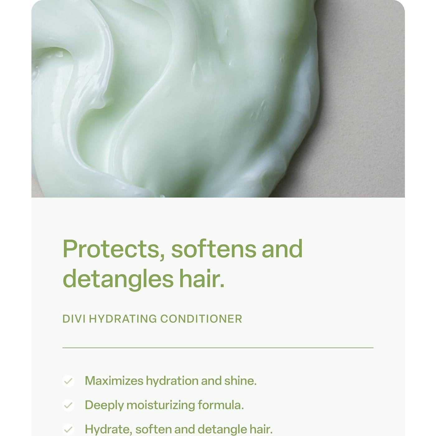Acondicionador Hidratante Divi 355 ml - Suaviza y Fortalece Cabello