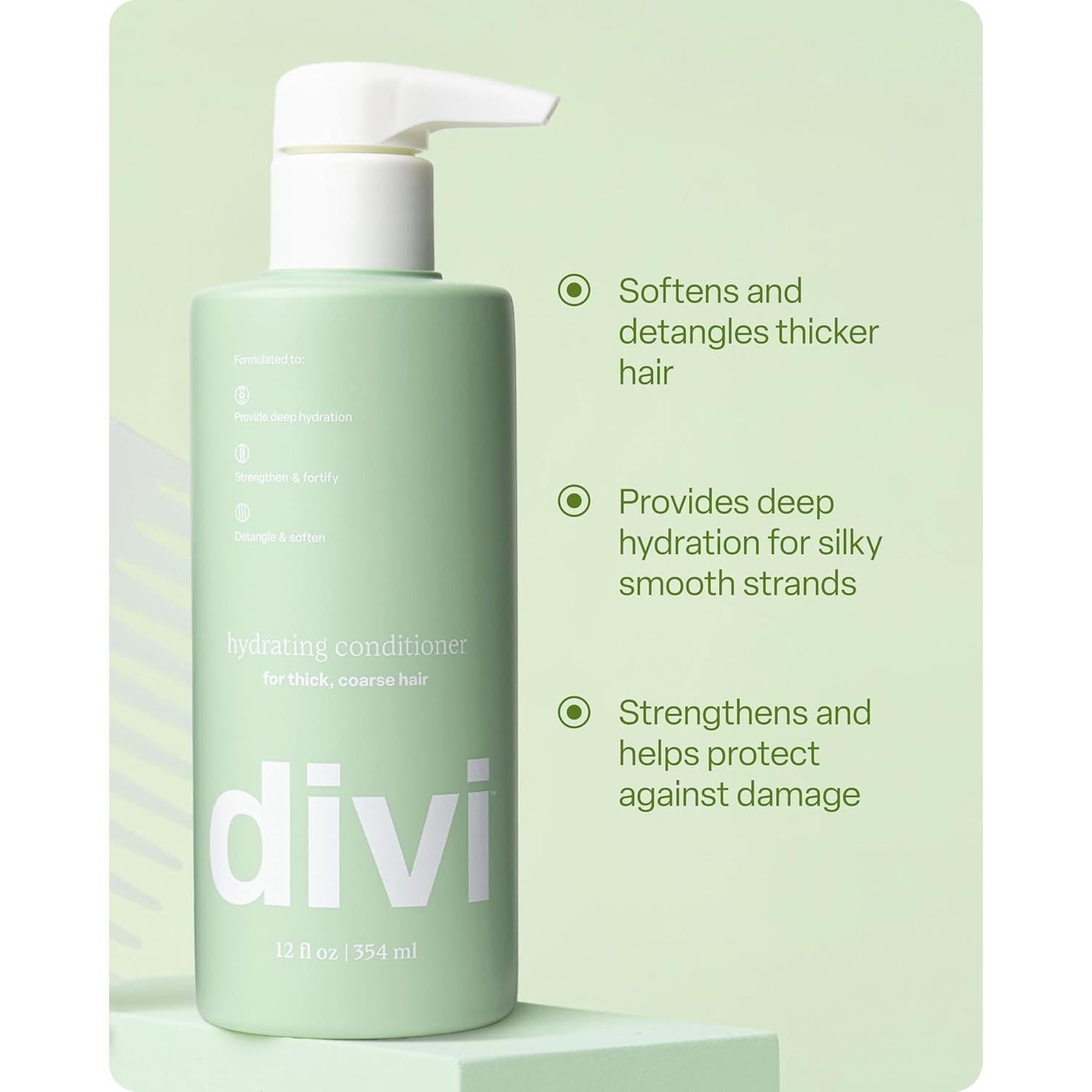 Acondicionador Hidratante Divi 355 ml - Suaviza y Fortalece Cabello