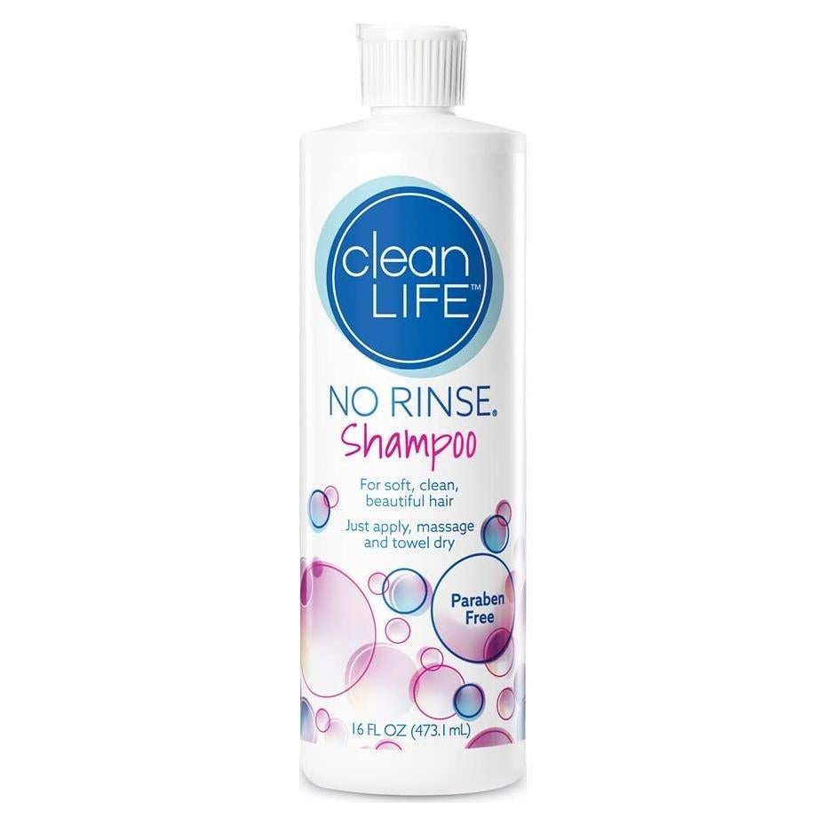 Champú Sin Enjuague CleanLife 473 ml - Limpieza Rápida y Fresca