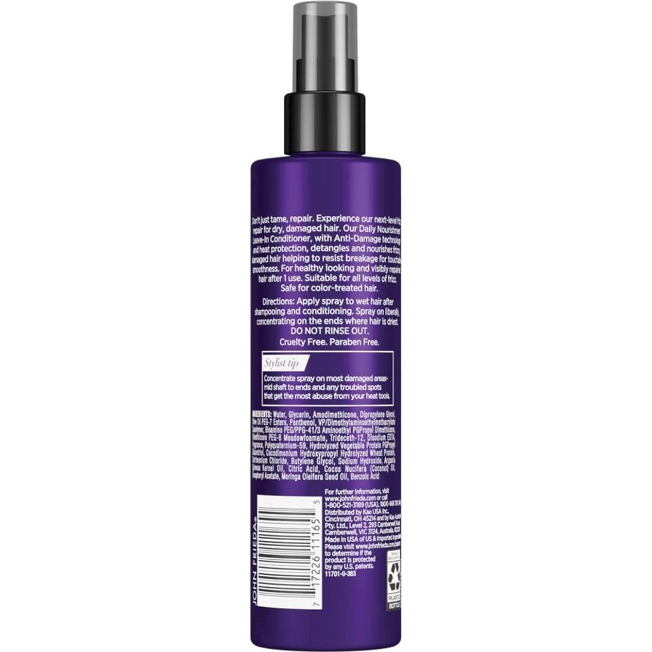 Acondicionador sin enjuague John Frieda Frizz Ease 236 ml