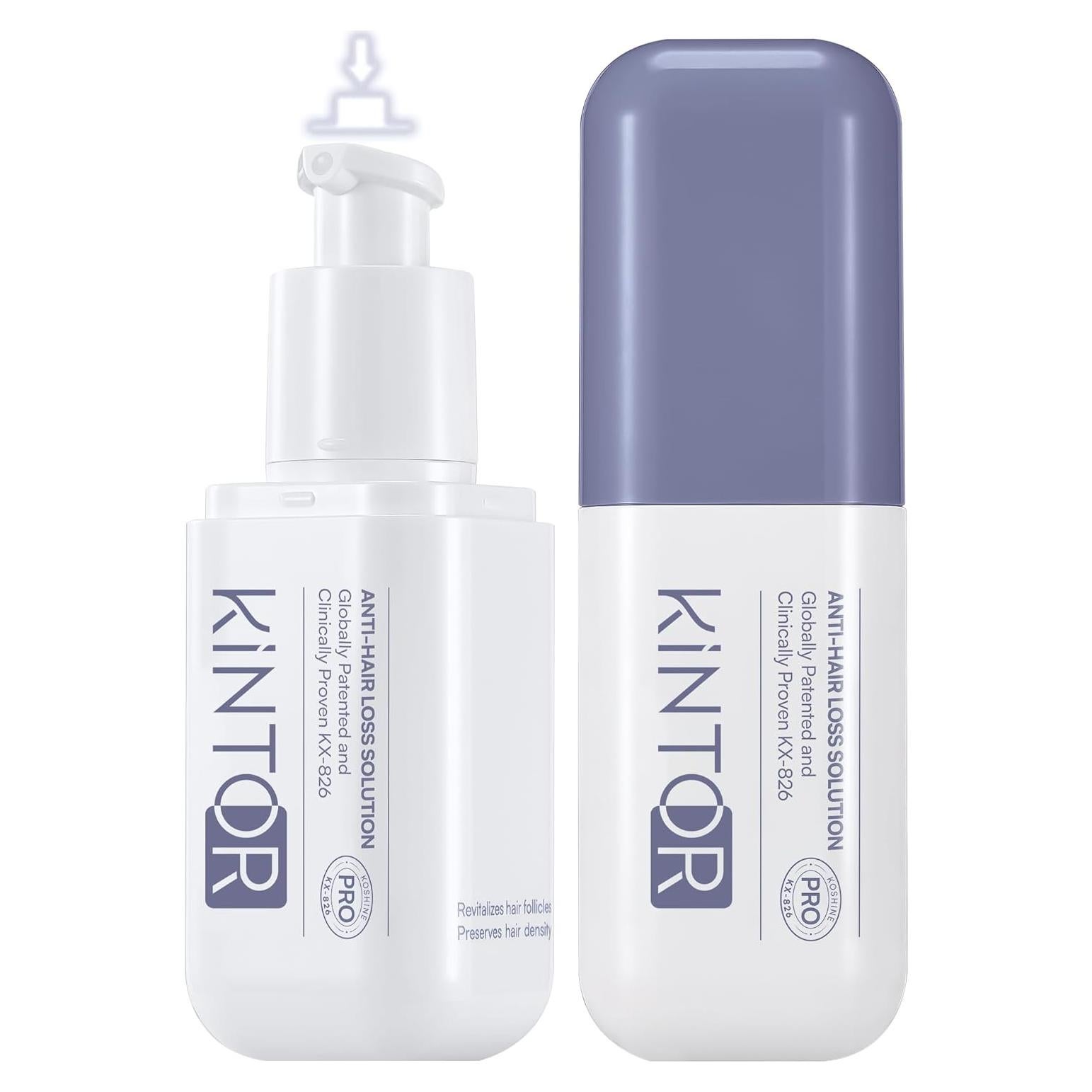 Spray Kintor 60ml Pro 0.9% Bloqueador DHT Crecimiento Cabello