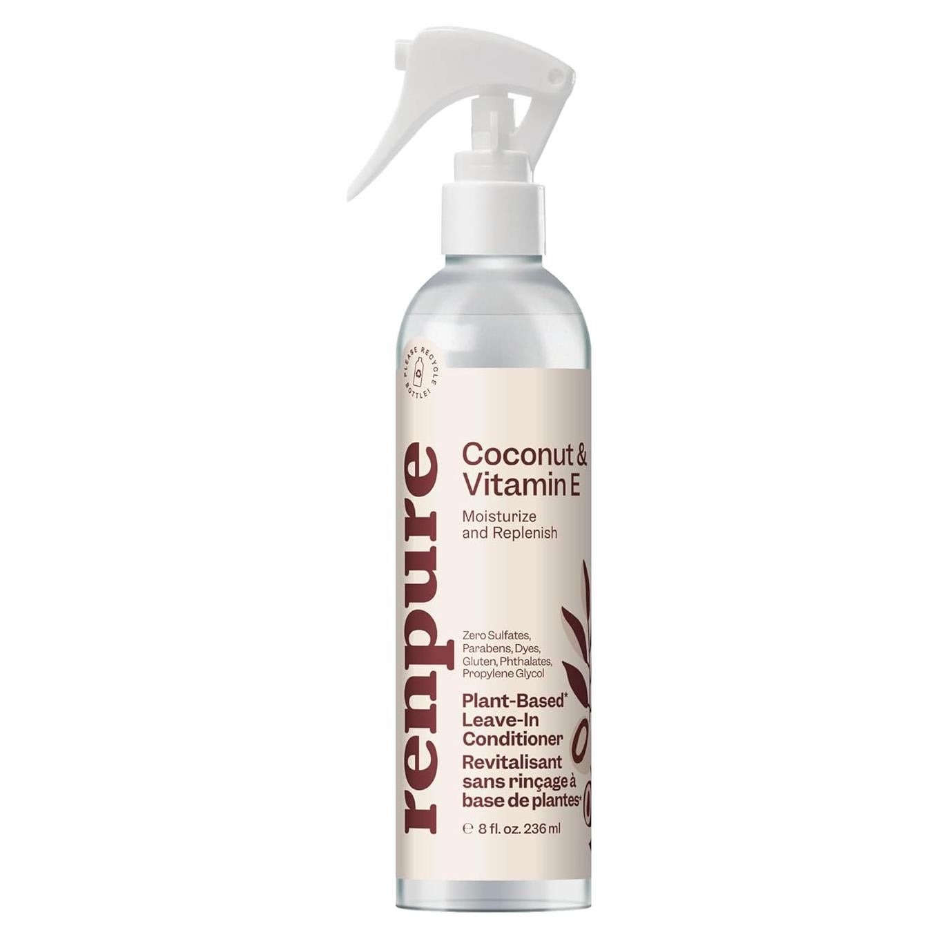 Acondicionador Leave In Renpure 236 ml Coco y Vitamina E