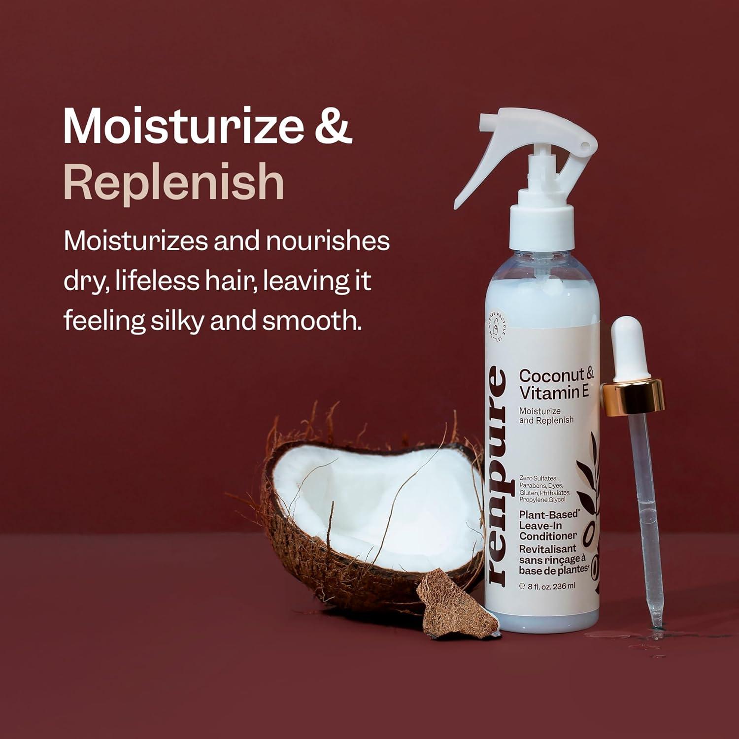 Acondicionador Leave In Renpure 236 ml Coco y Vitamina E