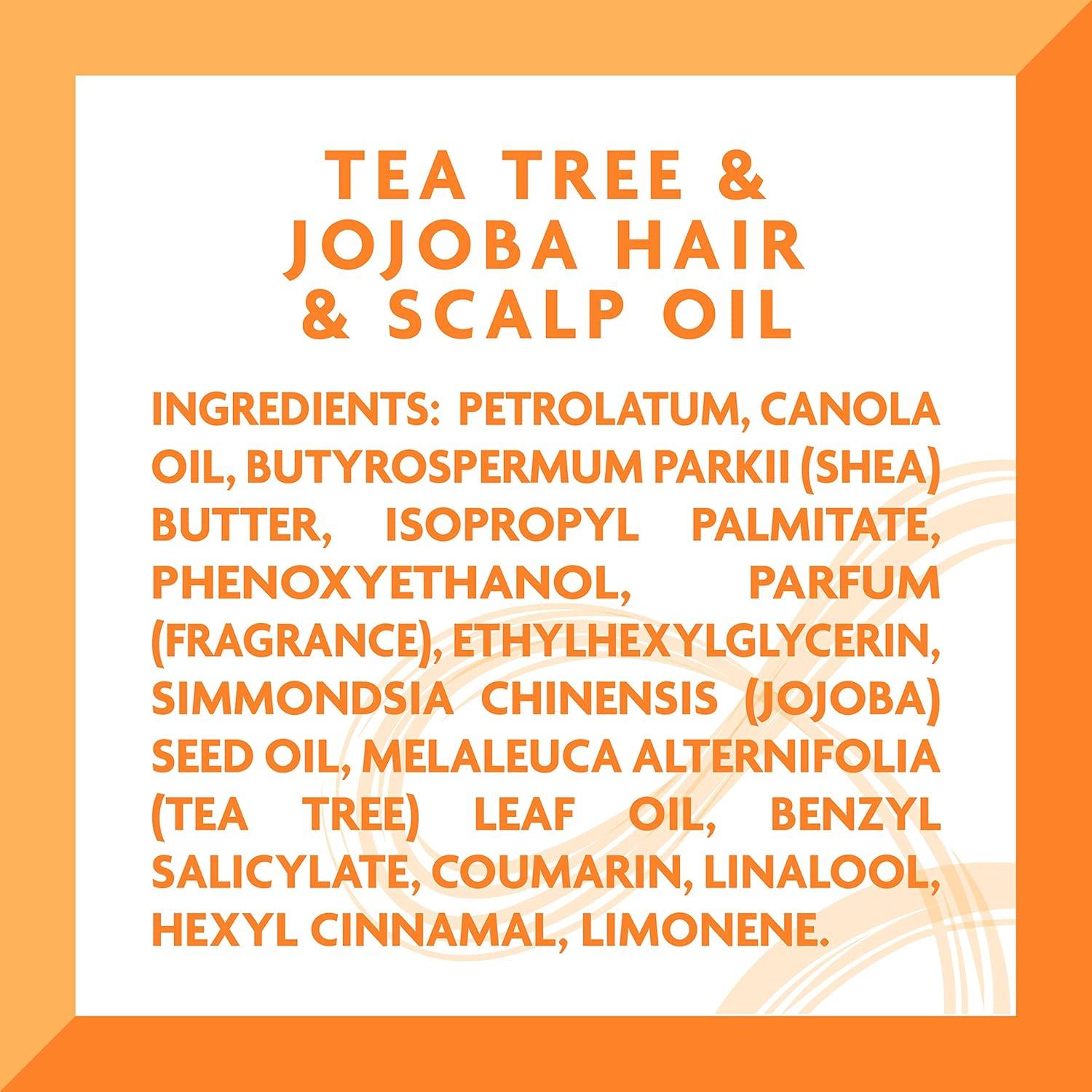 Aceite para Cabello Cantu 177 ml - Árbol de Té y Jojoba
