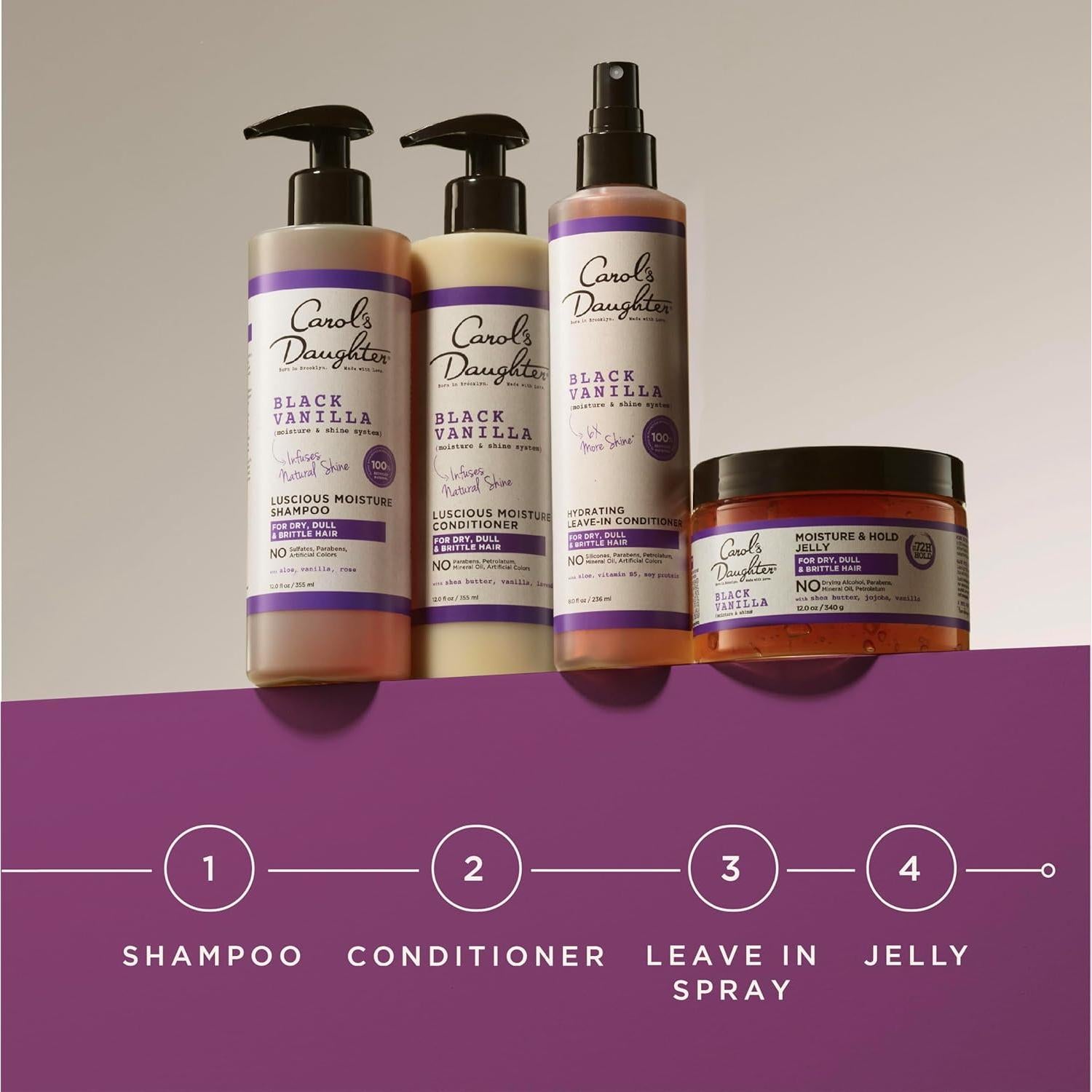 Acondicionador Sin Enjuague Carol's Daughter Black Vanilla 236ml