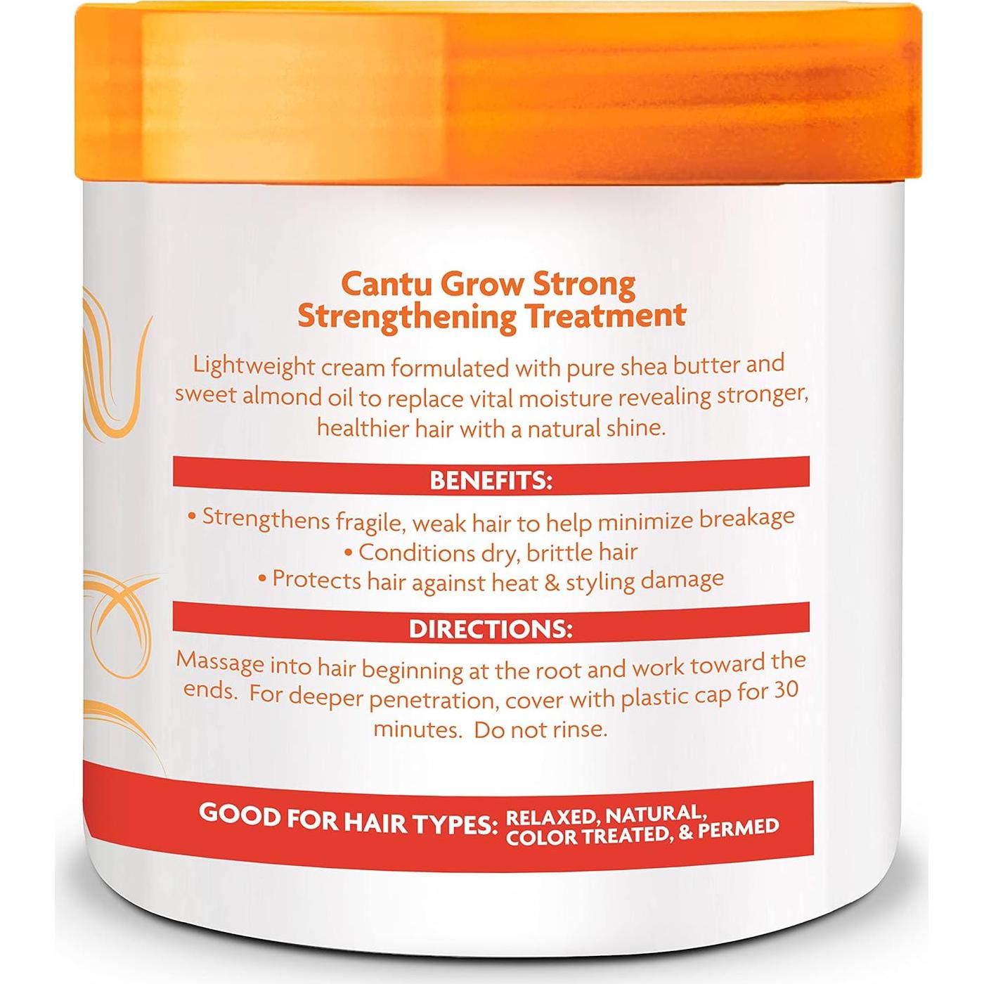 Cantu Grow Strong Tratamiento Fortalecedor 170g con Karité