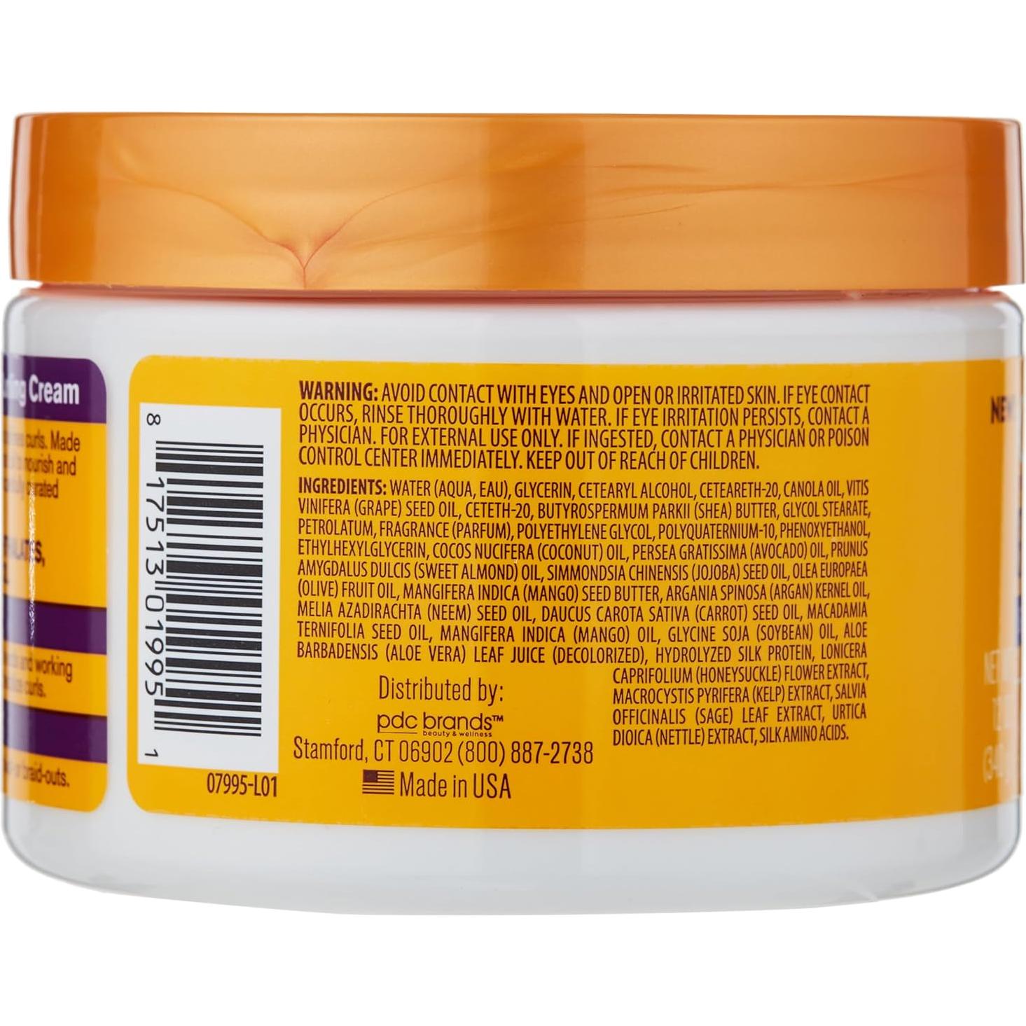 Crema para Rizos Cantu Semilla de Uva 340 g Sin Silicona