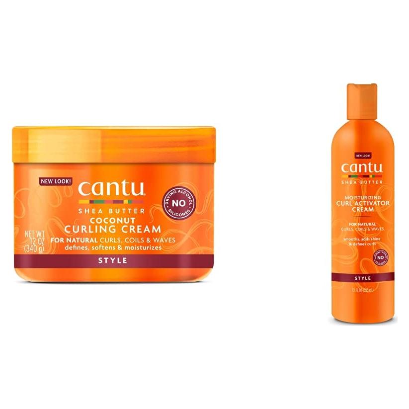 Activador de Rizos Hidratante Cantu 355 ml + Crema Coco 340 g