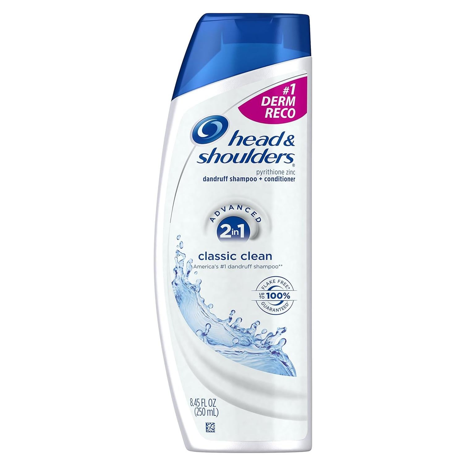 Champú y Acondicionador 2 en 1 Head & Shoulders Classic Clean 250 ml