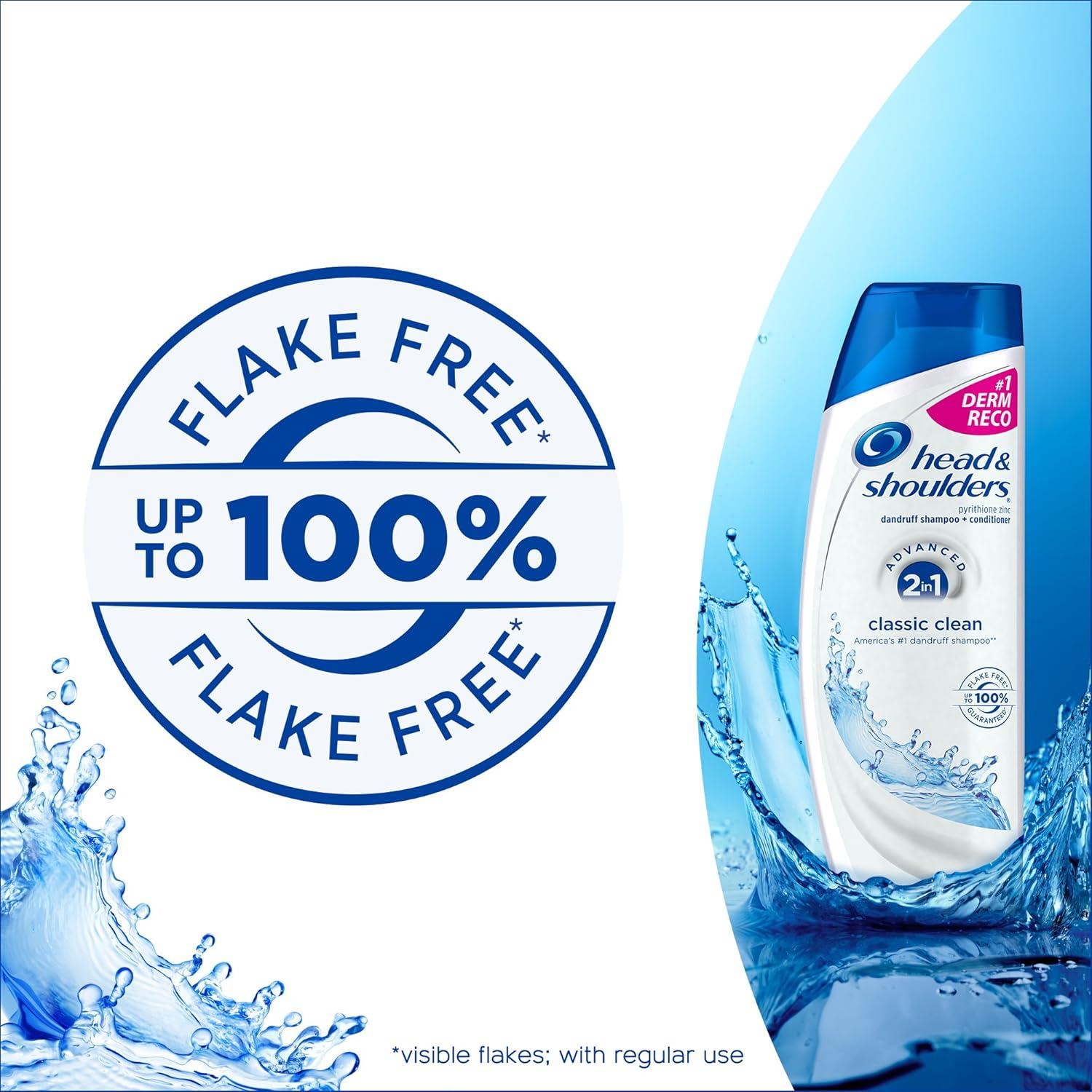 Champú y Acondicionador 2 en 1 Head & Shoulders Classic Clean 250 ml