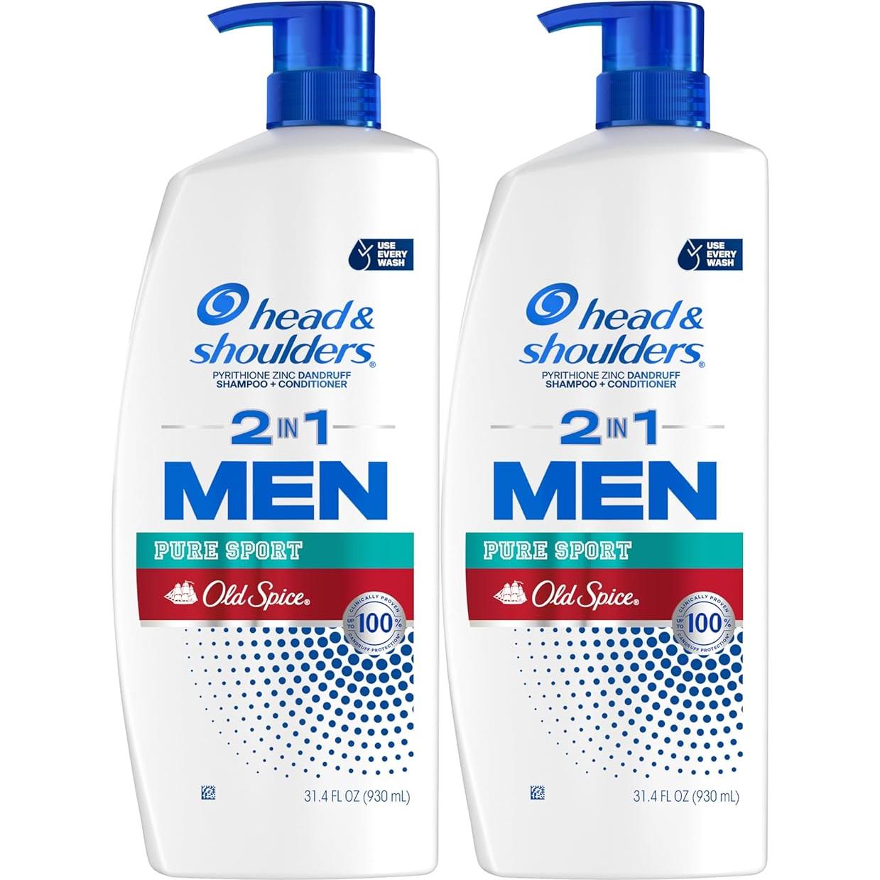 Champú y Acondicionador 2 en 1 Head & Shoulders 931 ml - Old Spice
