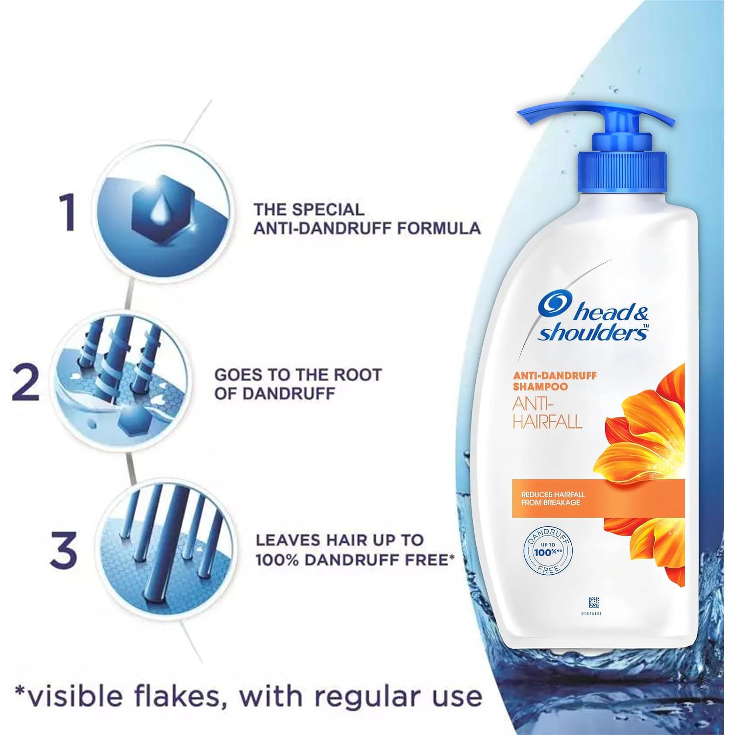 Champú Anticaspa Head & Shoulders 2x22 oz, Alivia Cuero Cabelludo