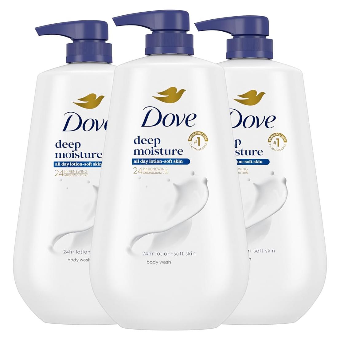Gel de Ducha Dove Hidratación Profunda 3.12kg Sin Sulfatos