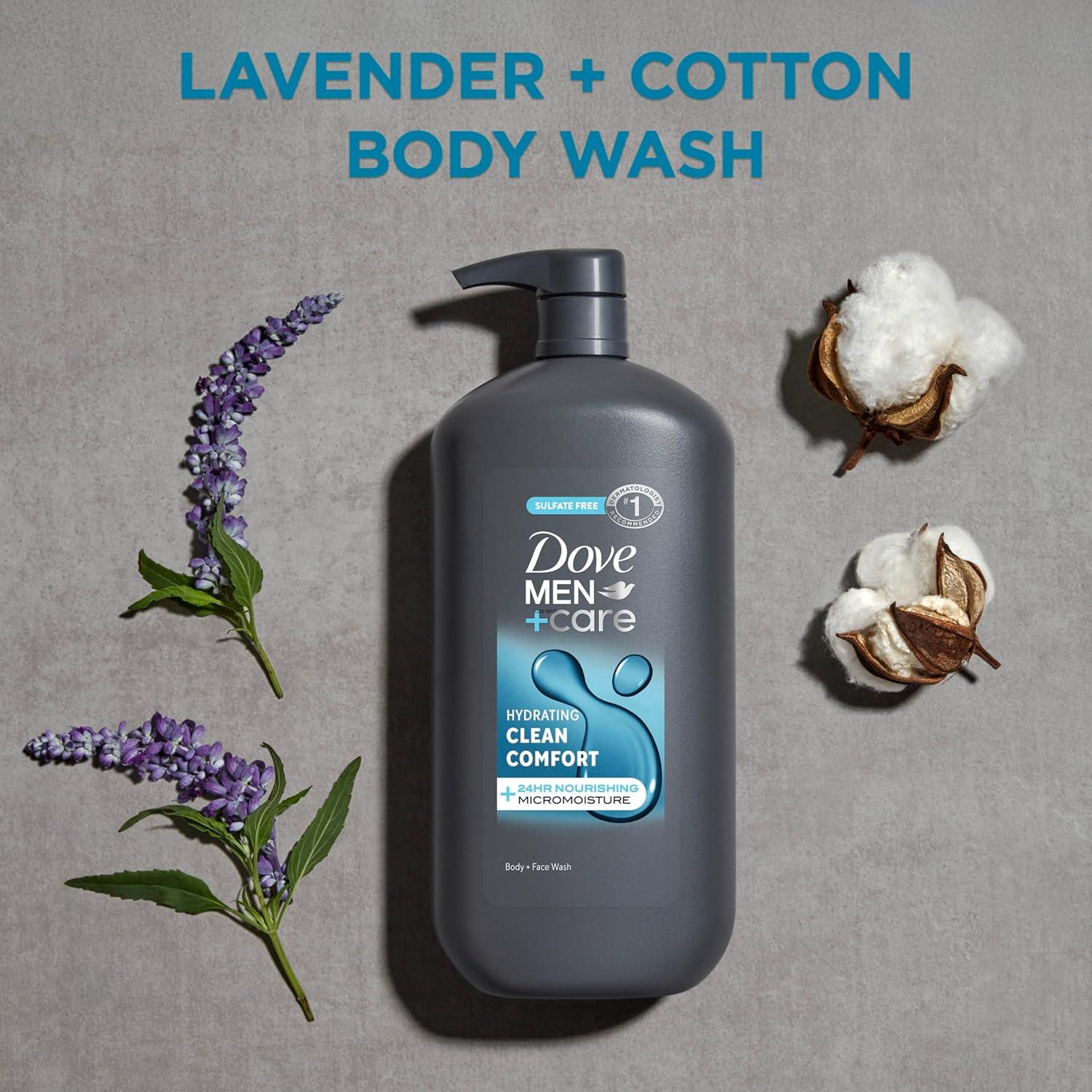 Gel de Ducha Hidratante Dove Men+Care Comfort Limpio 887 ml