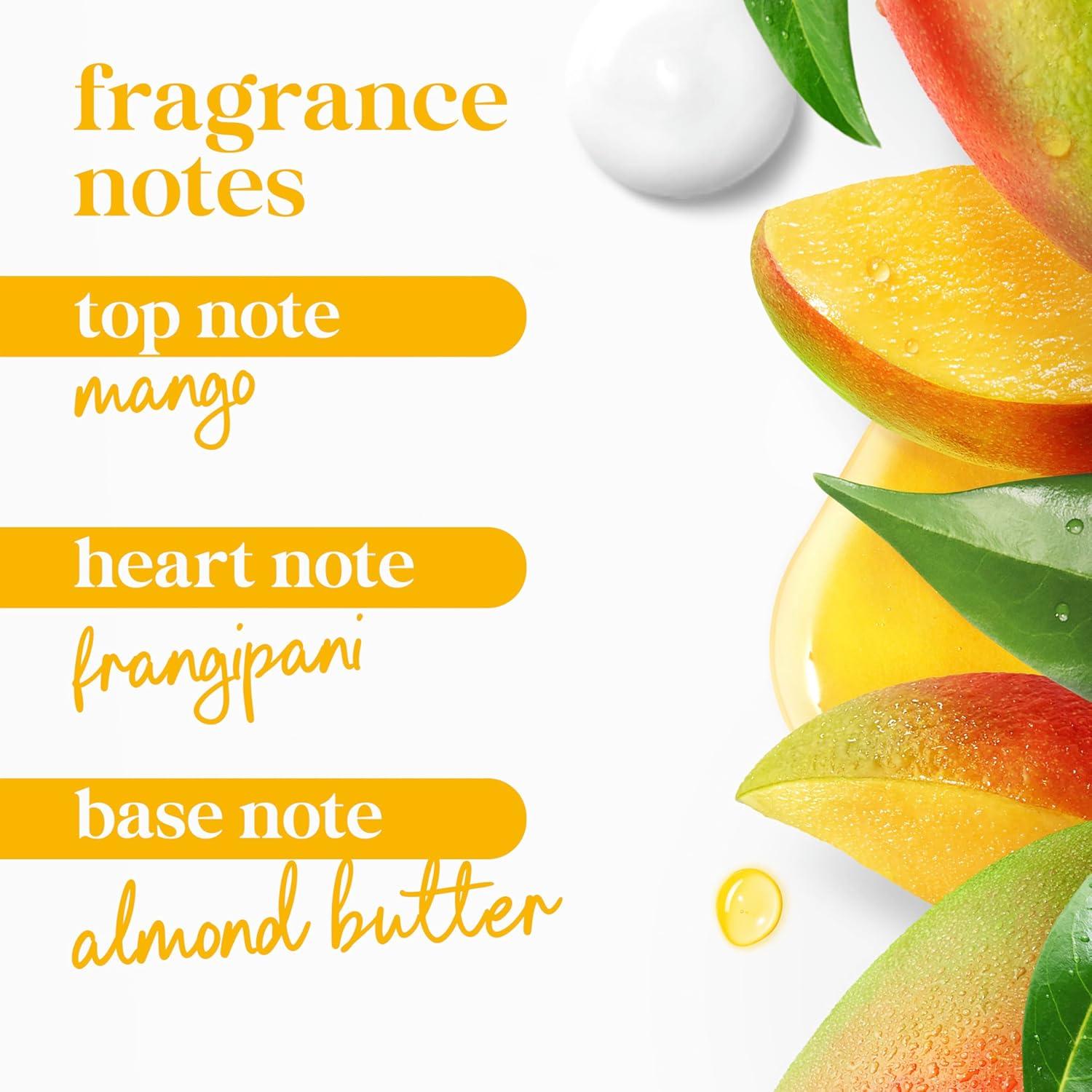 Gel de Baño Dove 3 Pack 0.87 L Mango y Mantequilla de Almendra