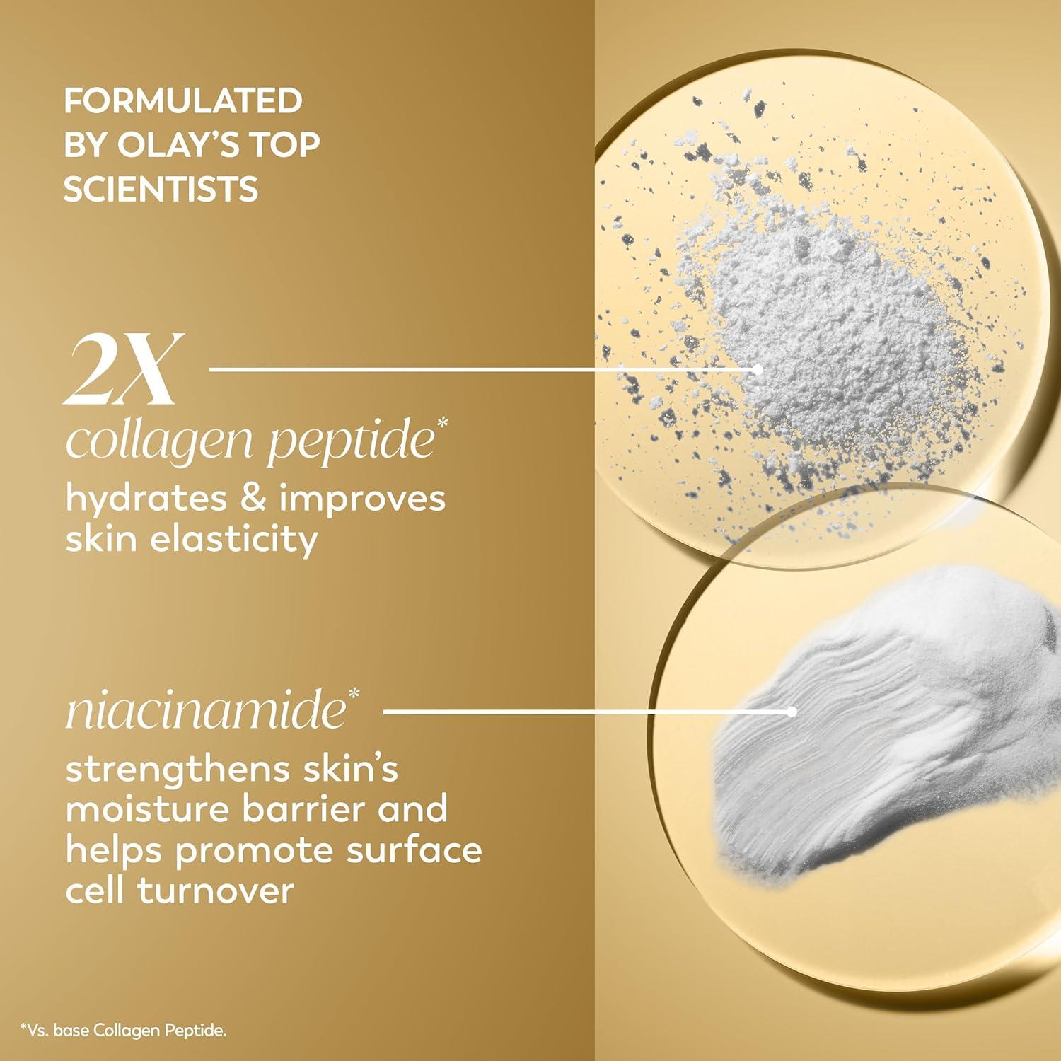 Crema Hidratante Facial Olay Colágeno Péptido 24 MAX 48.2 g