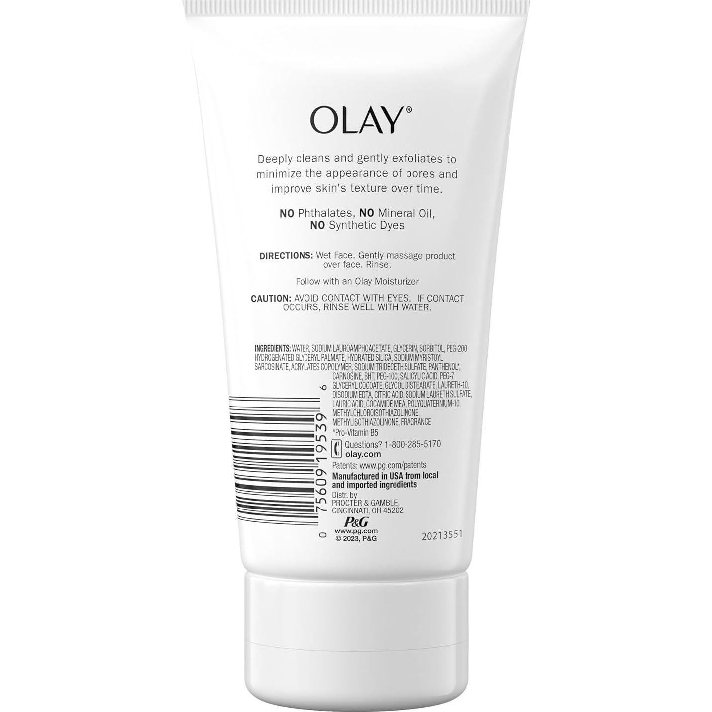 Limpiador Facial Olay Regenerist Exfoliante 3x142ml