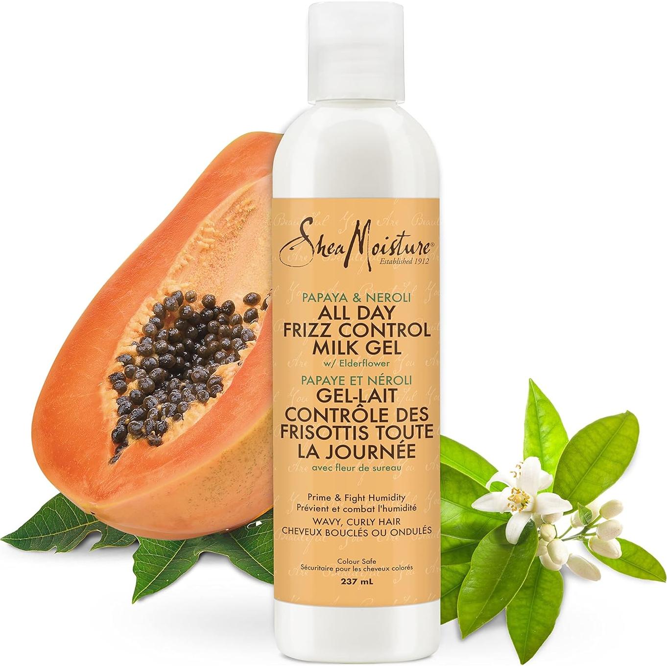 Gel de Leche SheaMoisture Papaya y Neroli 236ml Anti Frizz