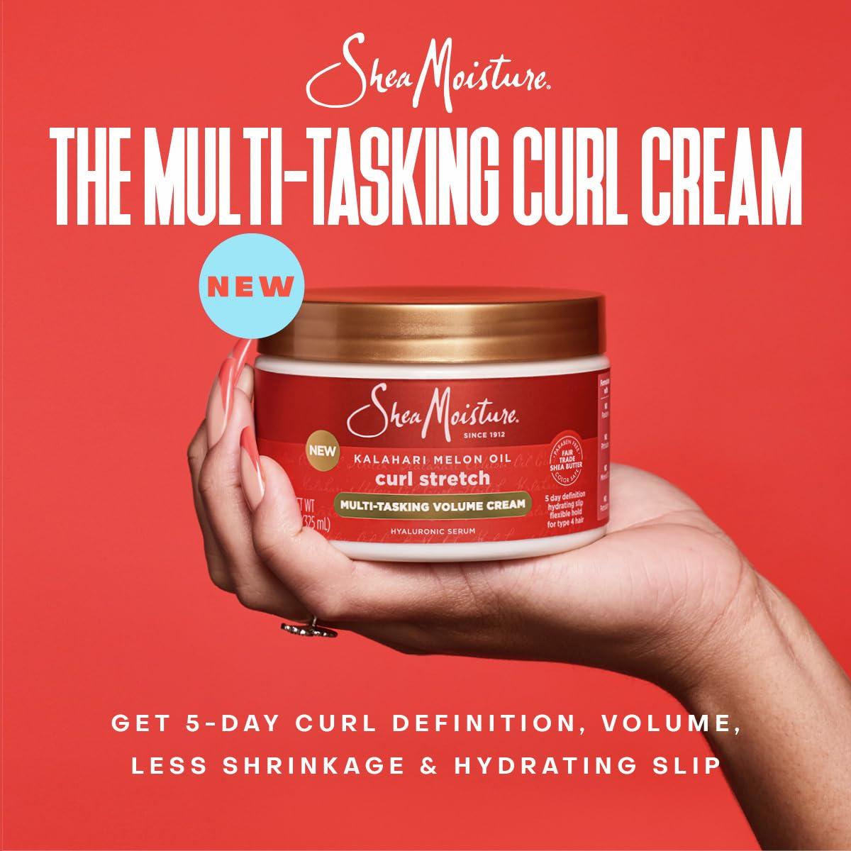 Paquete de Cuidado para Rizos SheaMoisture - Champú, Acondicionador, Crema y Spray