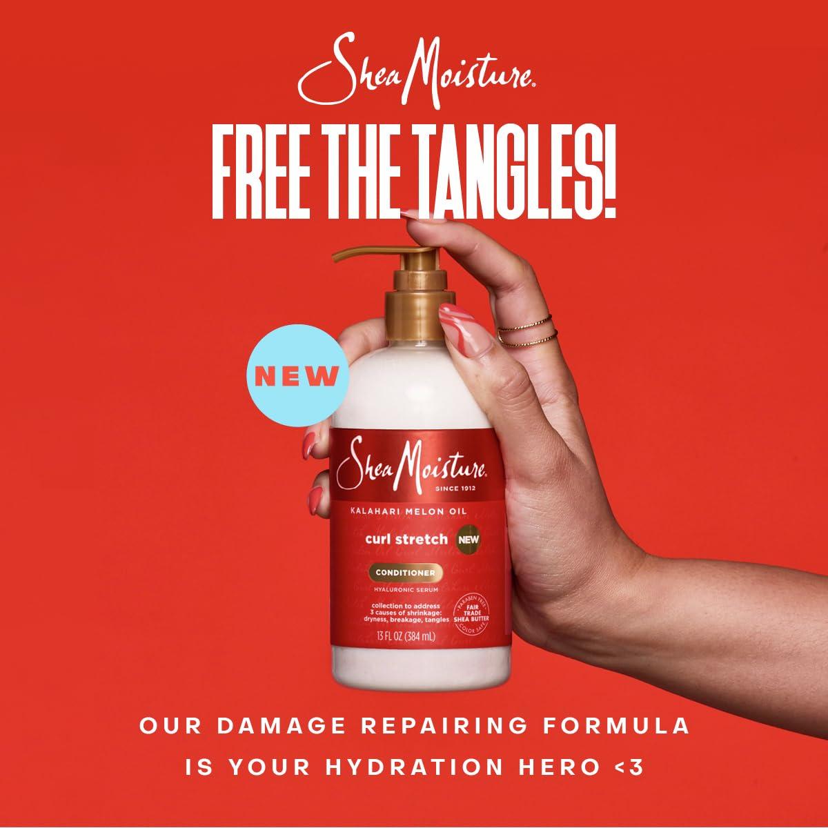 Paquete de Cuidado para Rizos SheaMoisture - Champú, Acondicionador, Crema y Spray