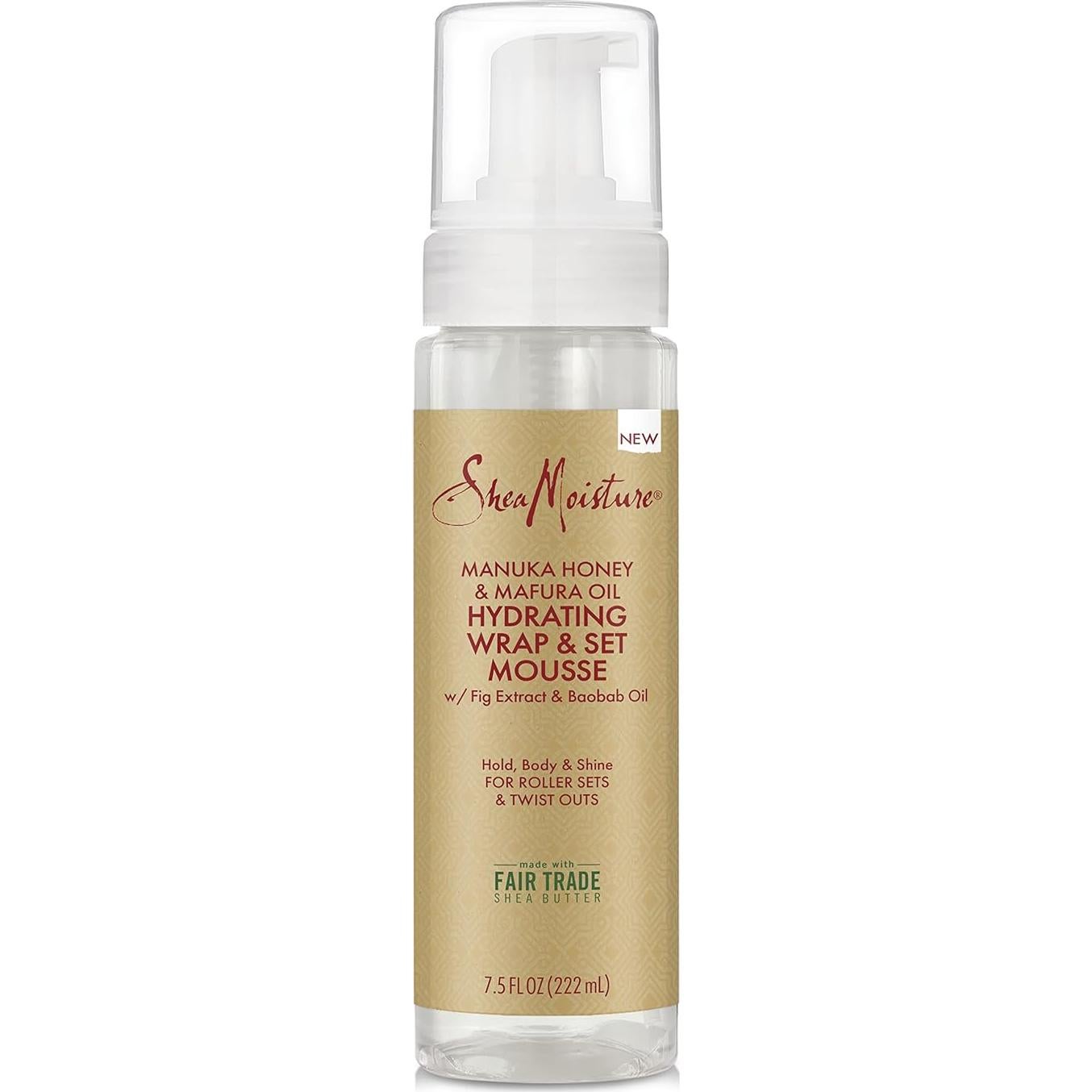 Mousse para Rizos y Envueltos SheaMoisture 2x212g Sin Frizz