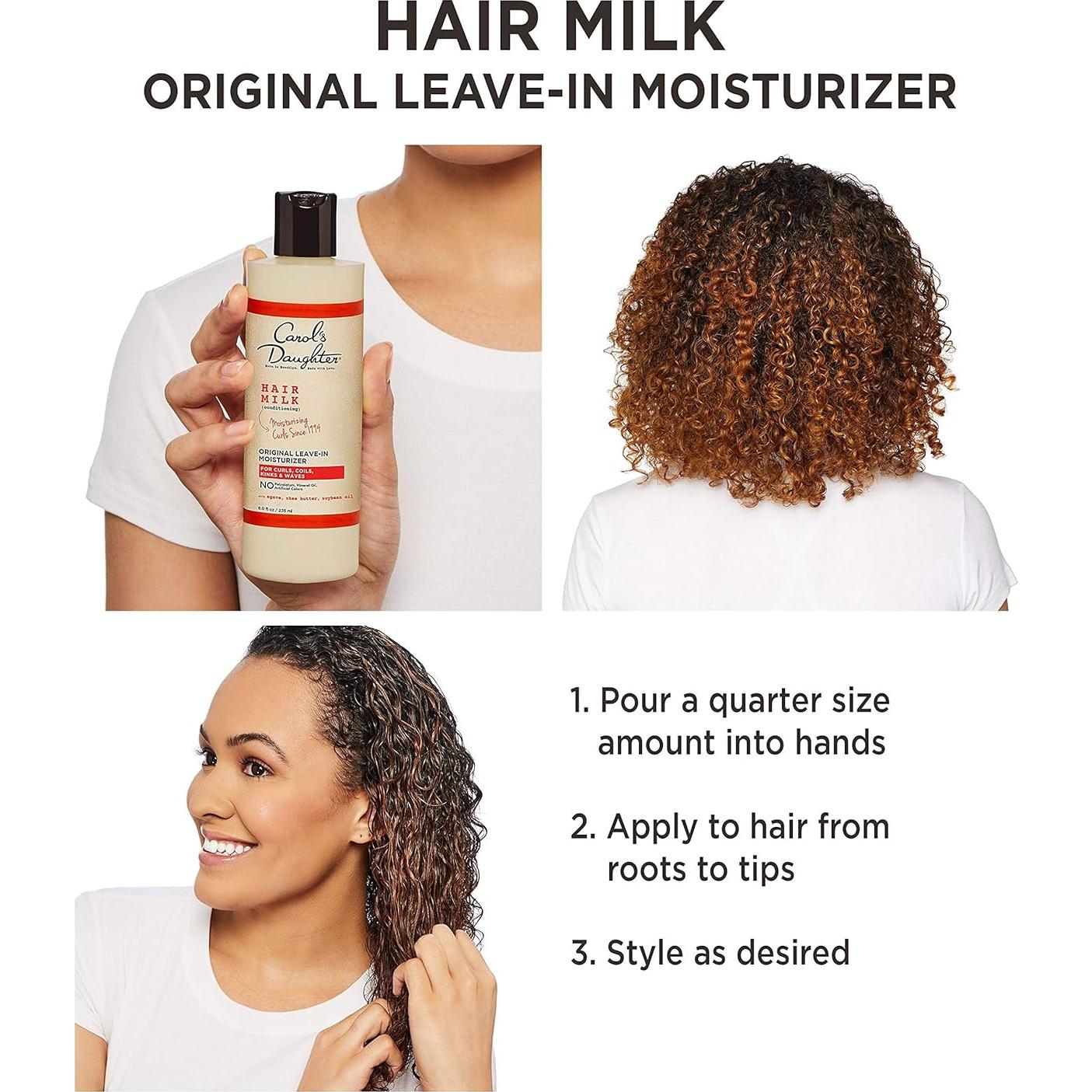 Hidratante Sin Enjuague Carol's Daughter Hair Milk 272g
