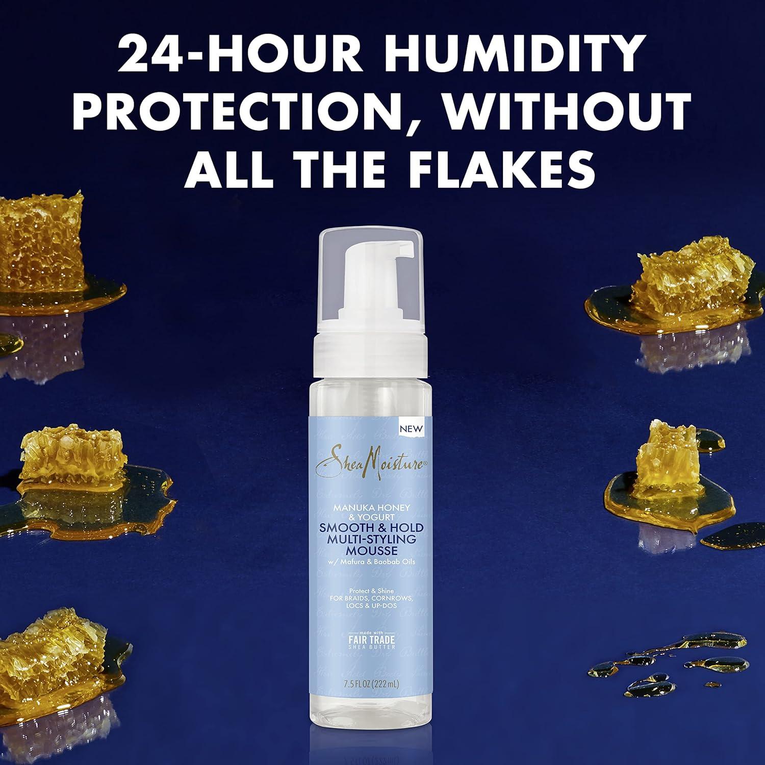 Mousse Multi-estilo Suave y Firme SheaMoisture 221 ml