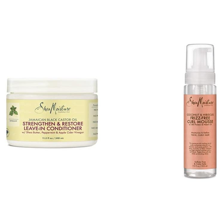 Acondicionador Sin Enjuague SheaMoisture Aceite Ricino 326g