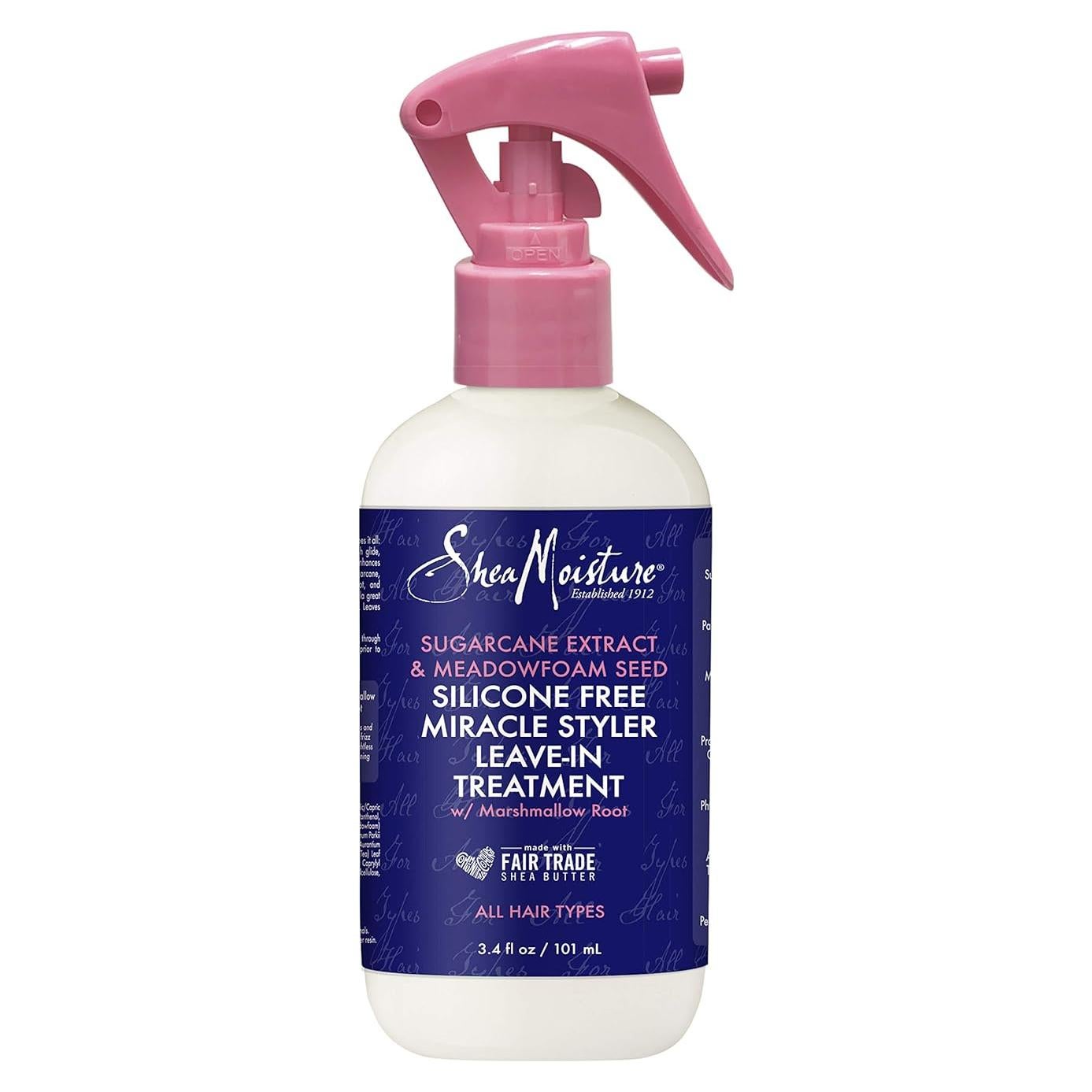SheaMoisture Tratamiento Leave-In Sin Silicona 100 ml