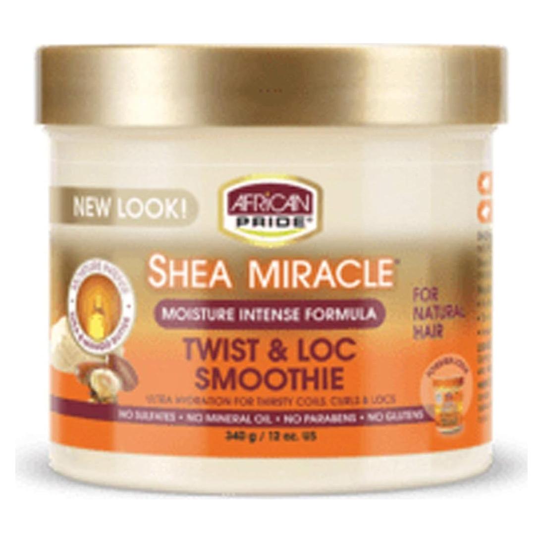 Crema Hidratante African Pride Shea Miracle 340 g