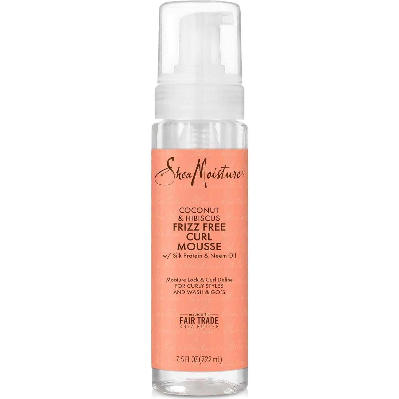 Acondicionador Sin Enjuague SheaMoisture 226.8 g + Mousse Rizos 212 g