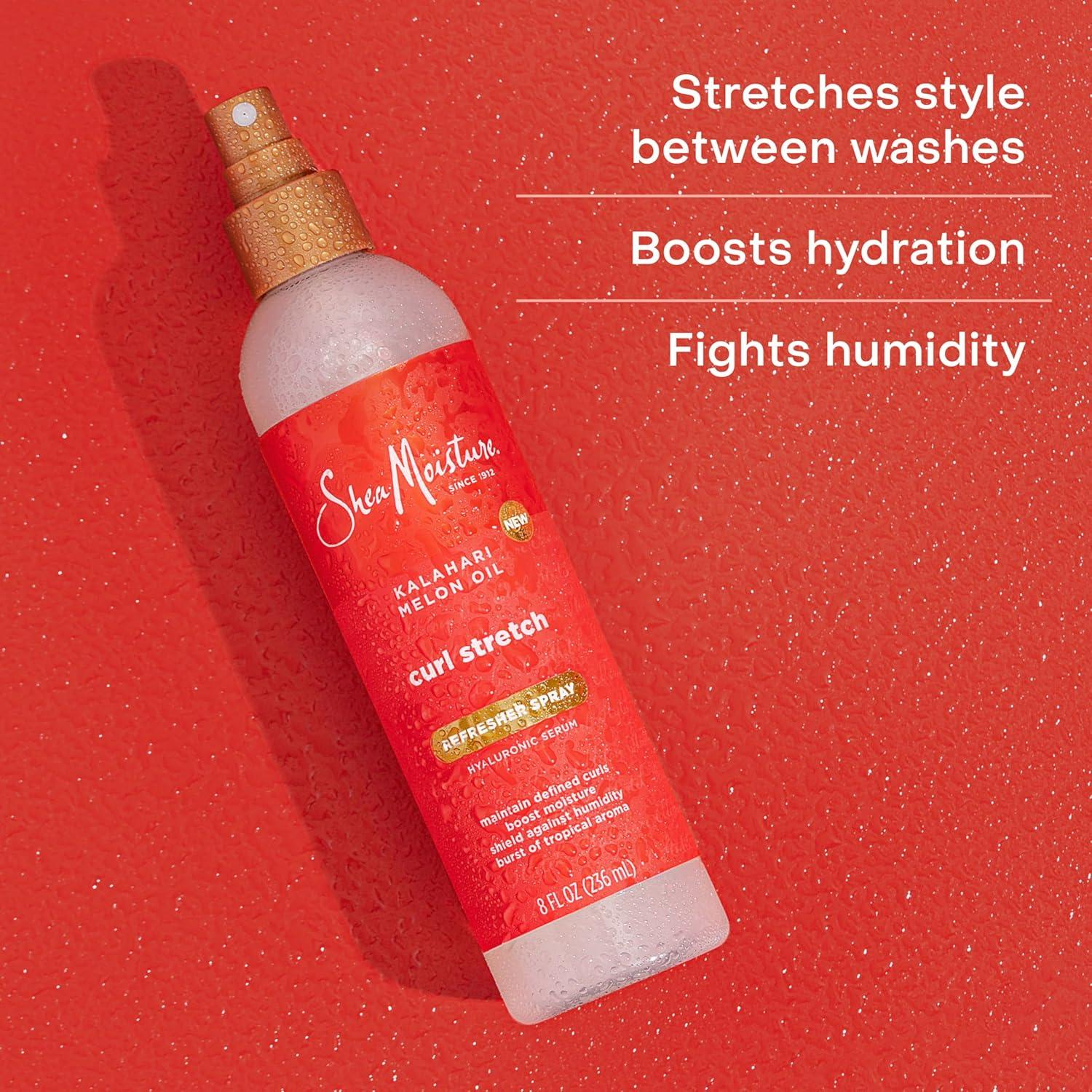 SheaMoisture Spray Refrescante Rizos 8 Oz Aceite Melón Kalahari