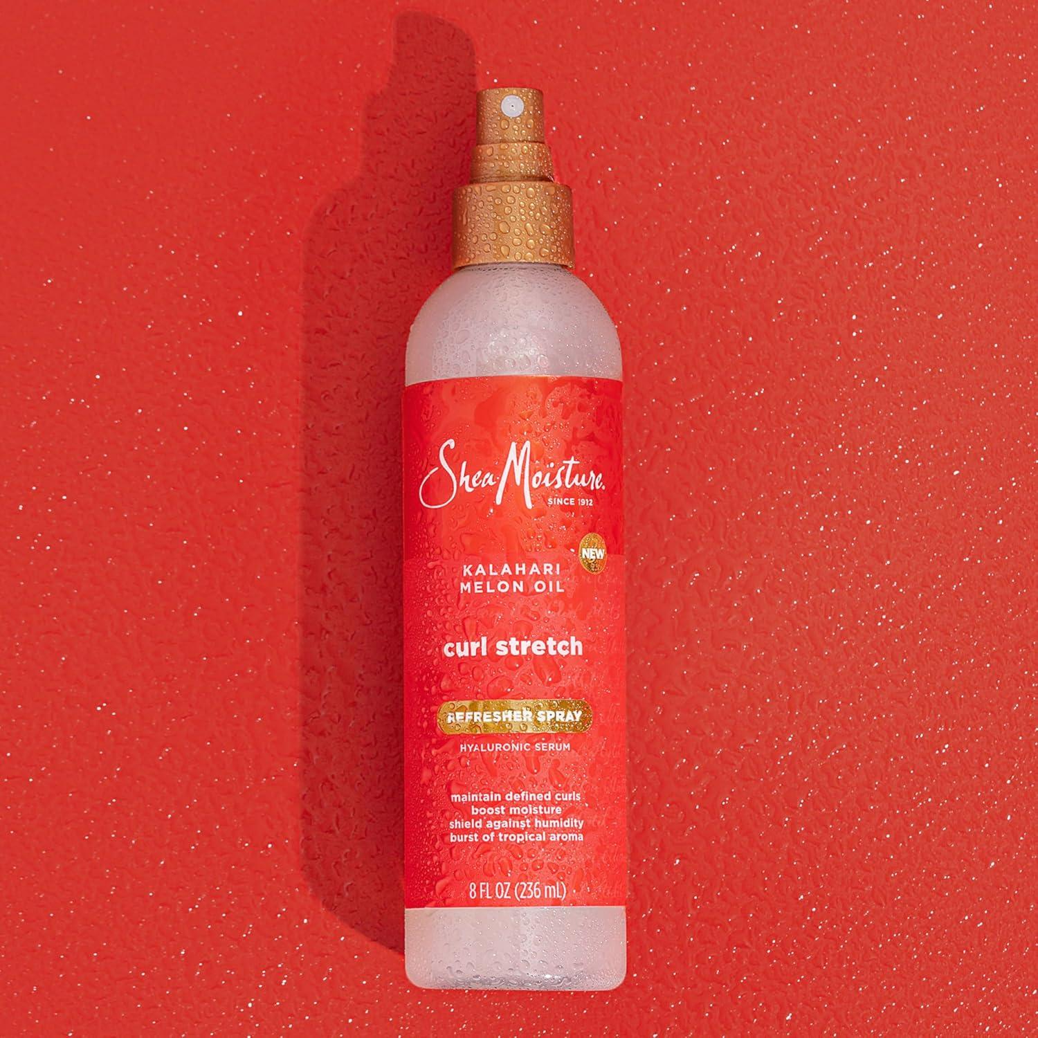 SheaMoisture Spray Refrescante Rizos 8 Oz Aceite Melón Kalahari