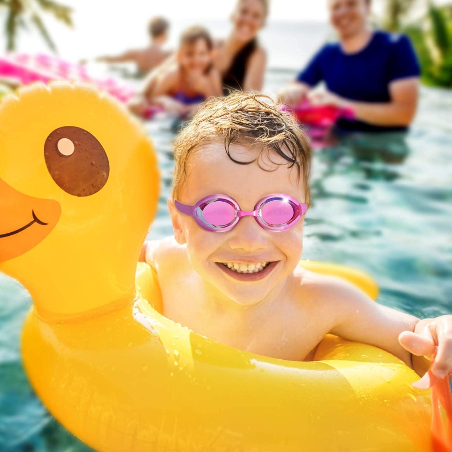 Gafas de natación Keary para niños 3-12 años Antivaho UV
