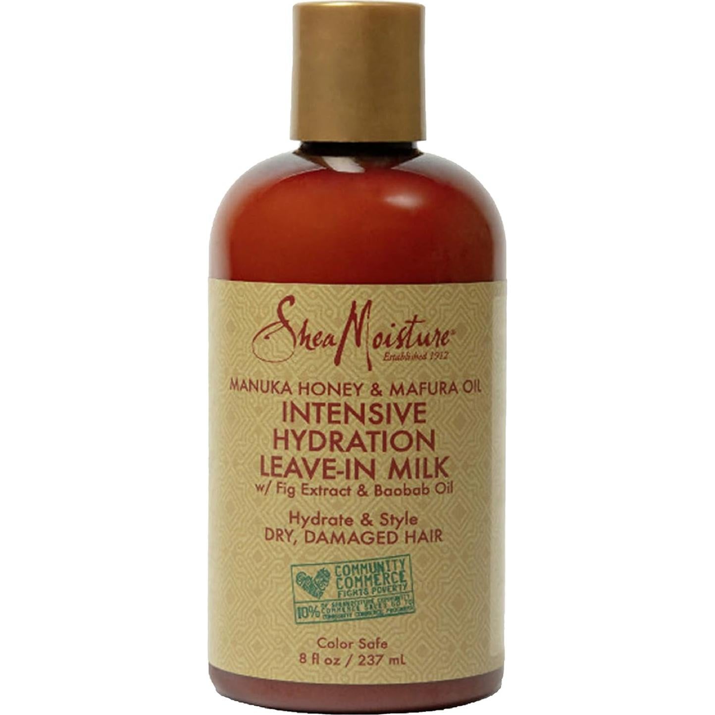 Leche Hidratante para Cabello SheaMoisture 236 ml - Rizos Definidos