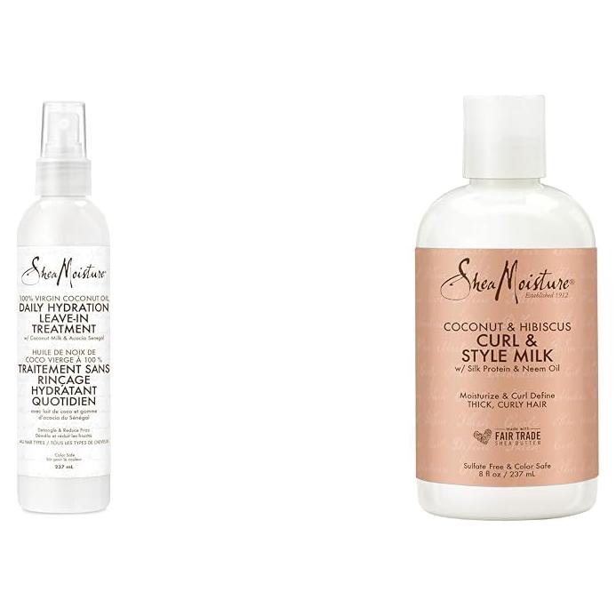 Acondicionador Sin Enjuague SheaMoisture 226.8g Coco Hibisco