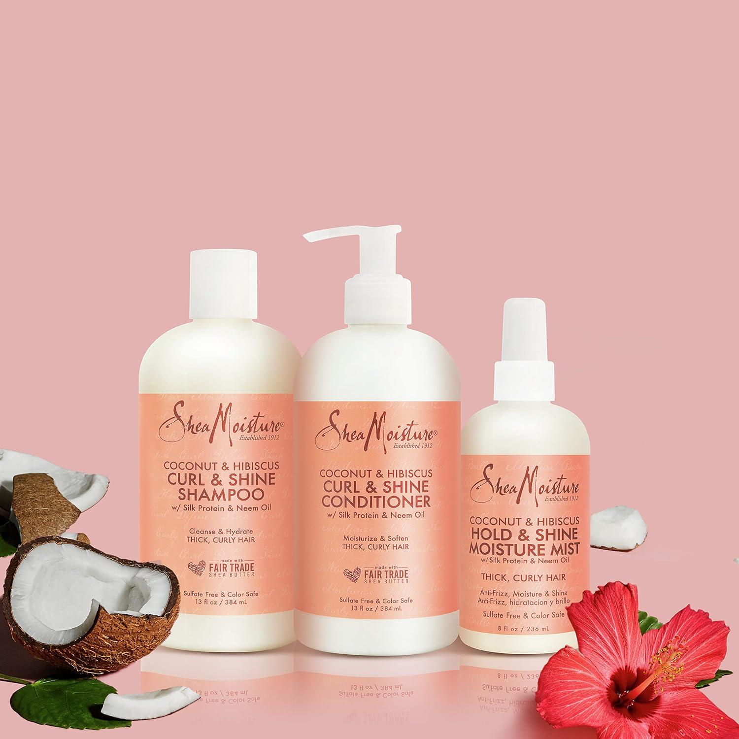 Champú y Acondicionador SheaMoisture Coco Hibisco 3 en 1