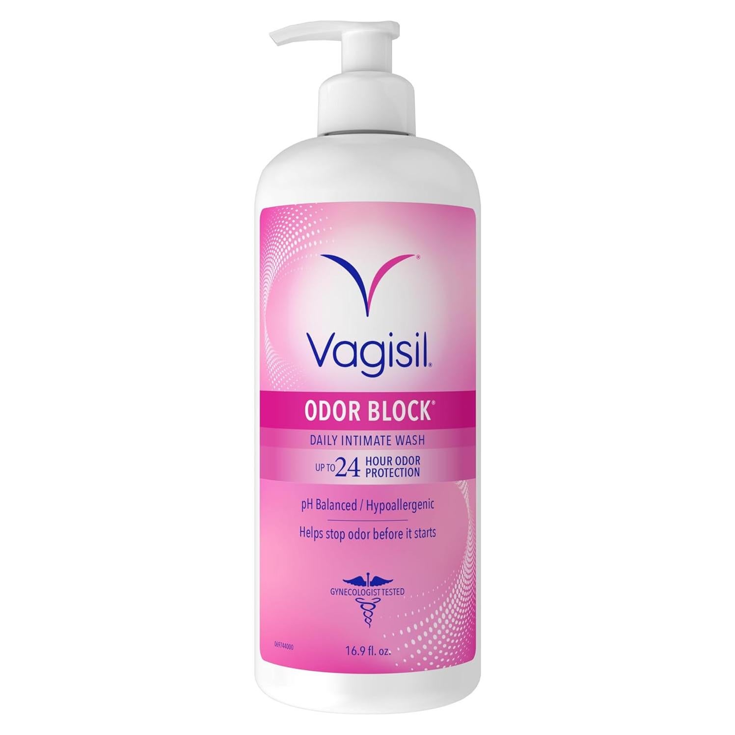 Vagisil Lavado Femenino 500 ml con Bomba - Bloqueo de Olores