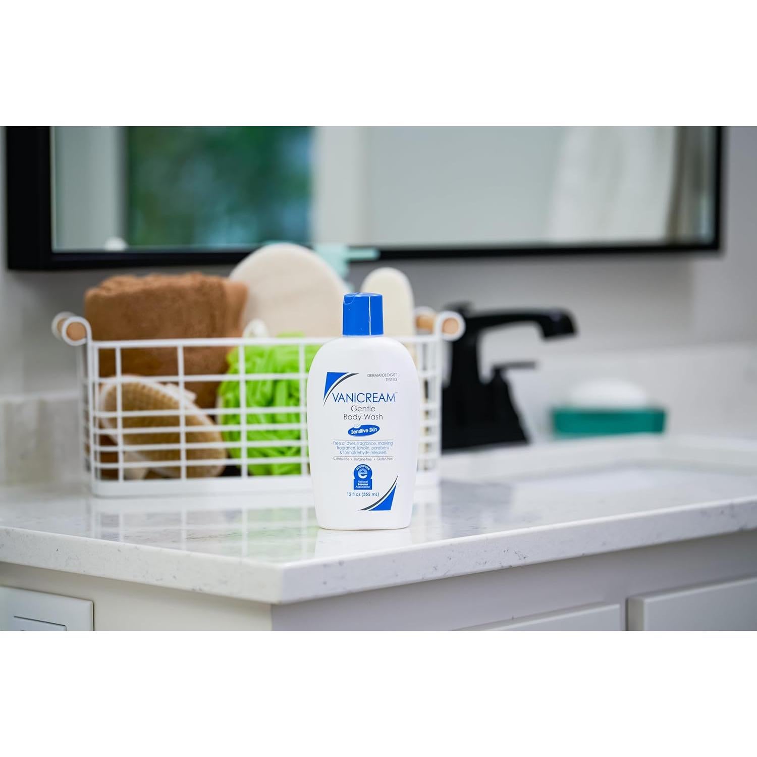 Jabón Corporal Suave Vanicream 355 ml para Piel Sensible