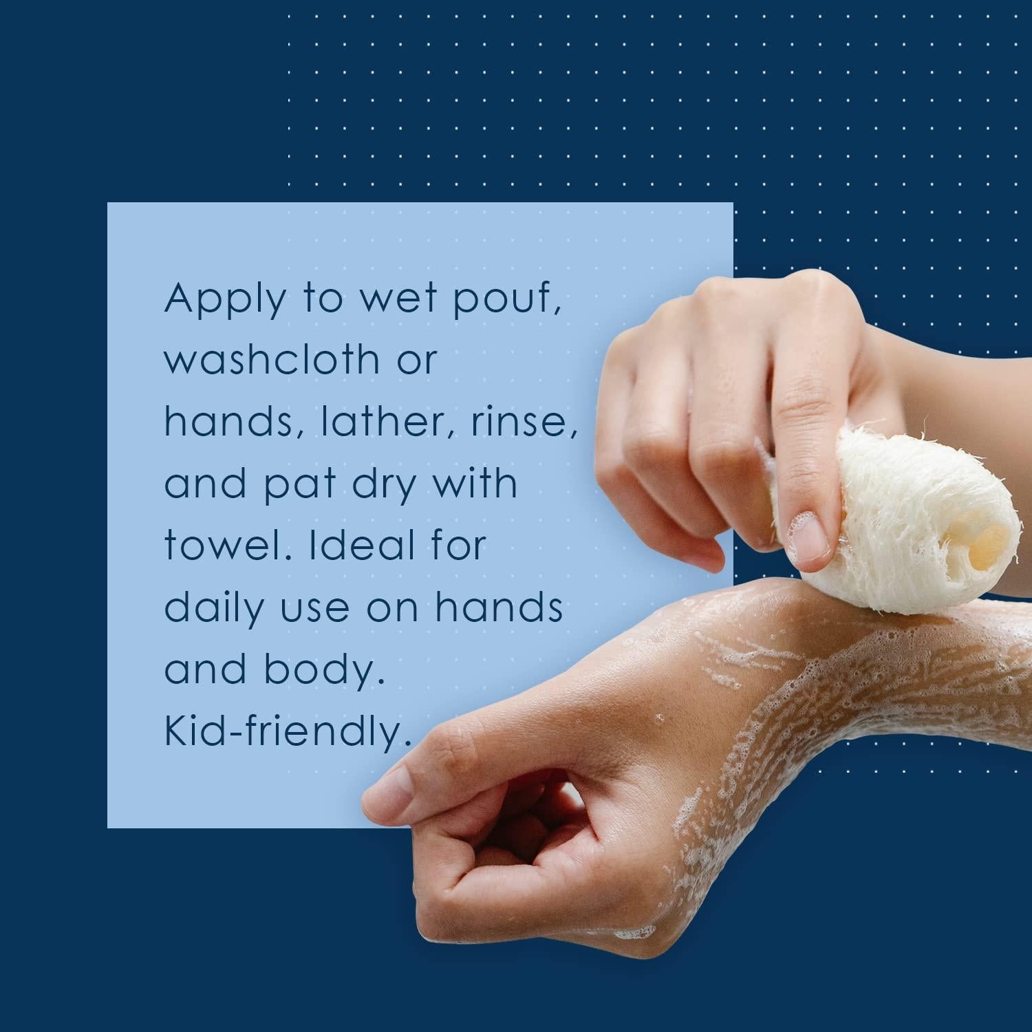 Jabón Corporal Suave Vanicream 355 ml para Piel Sensible