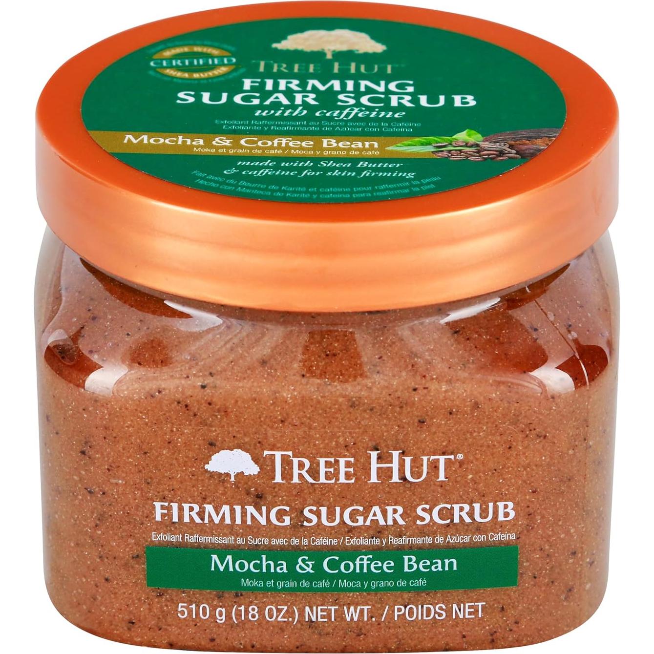 Exfoliante de Azúcar Reafirmante Tree Hut 510g Mocha Italiano