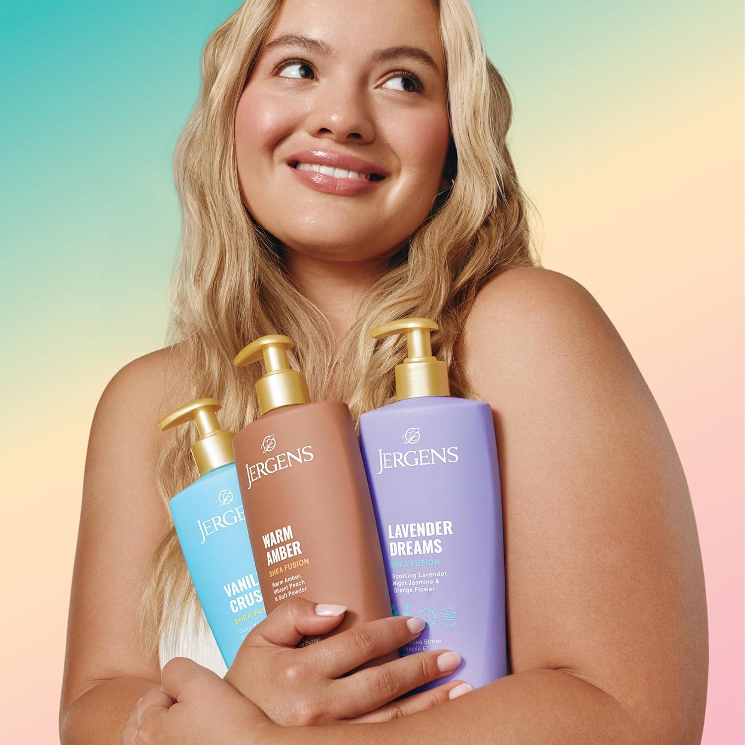 Loción Corporal Jergens Shea Fusions Ámbar Cálido 414 ml