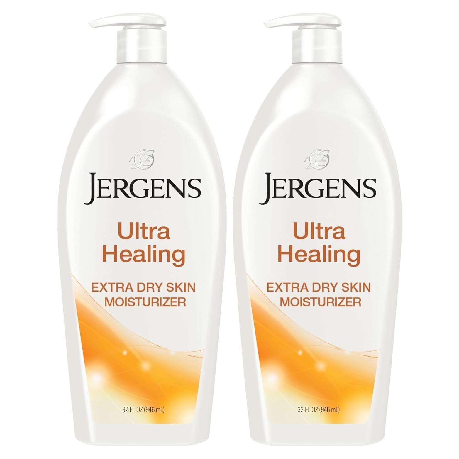 Jergens Ultra Healing Loción Hidratante 946ml para Piel Seca