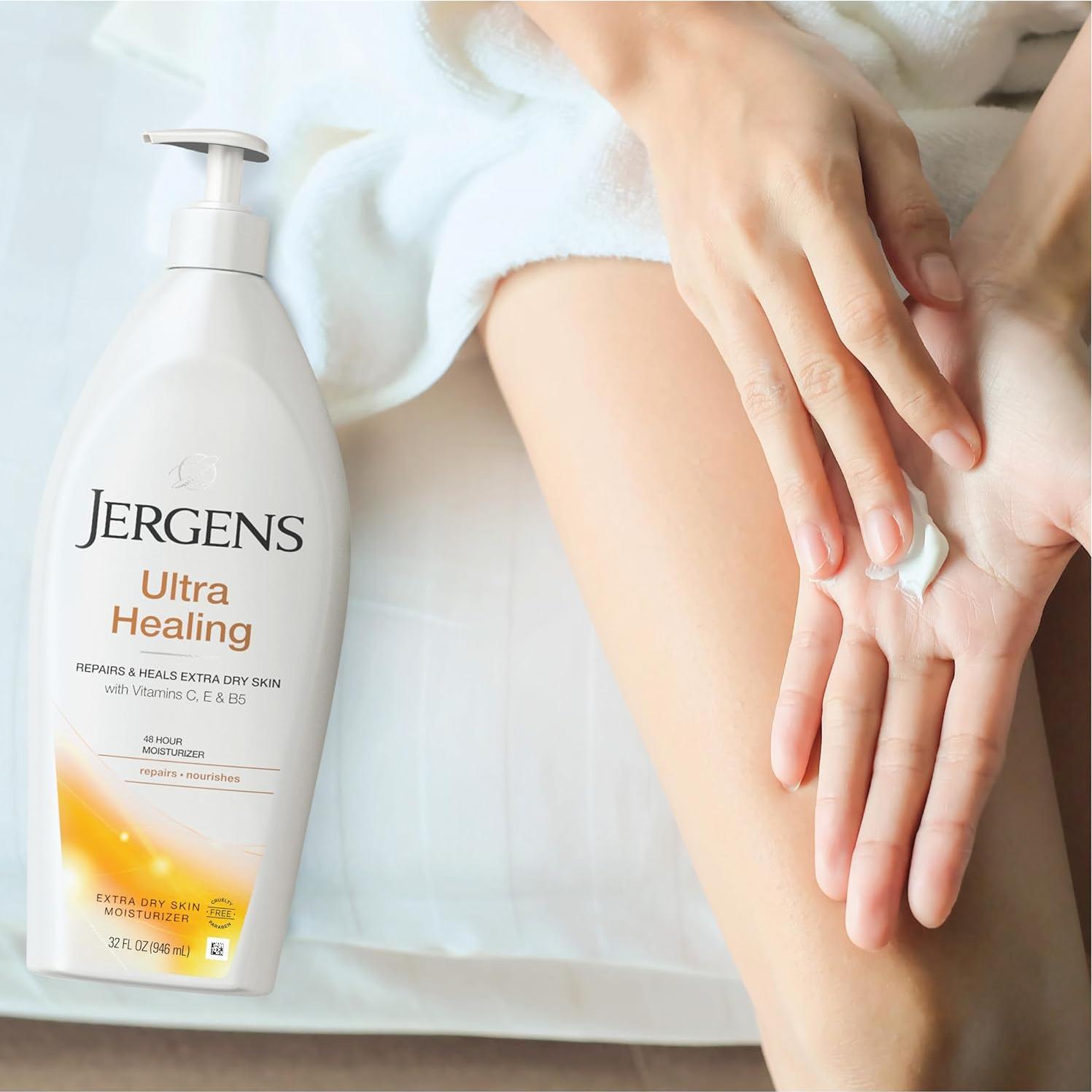 Jergens Ultra Healing Loción Hidratante 946ml para Piel Seca