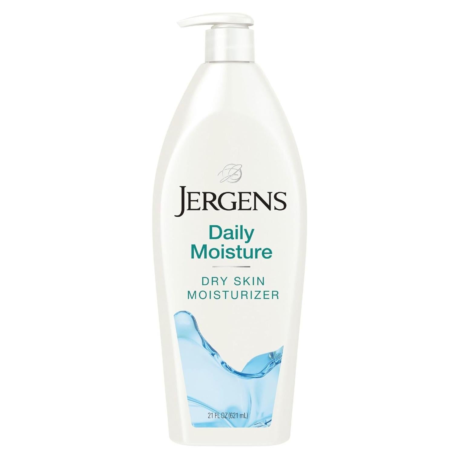 Jergens Hidratante Diario 621 ml para Piel Seca con Proteínas de Seda