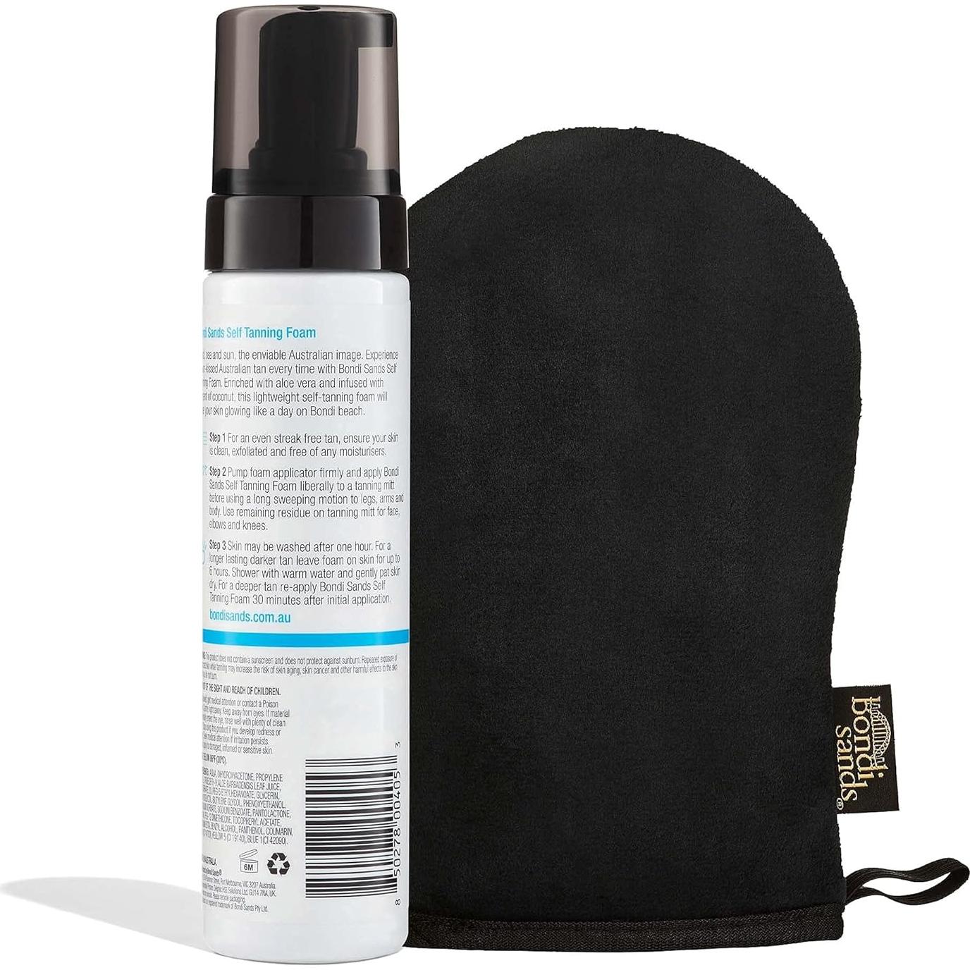 Espuma Autobronceadora Ligera Bondi Sands + Mitón Reutilizable