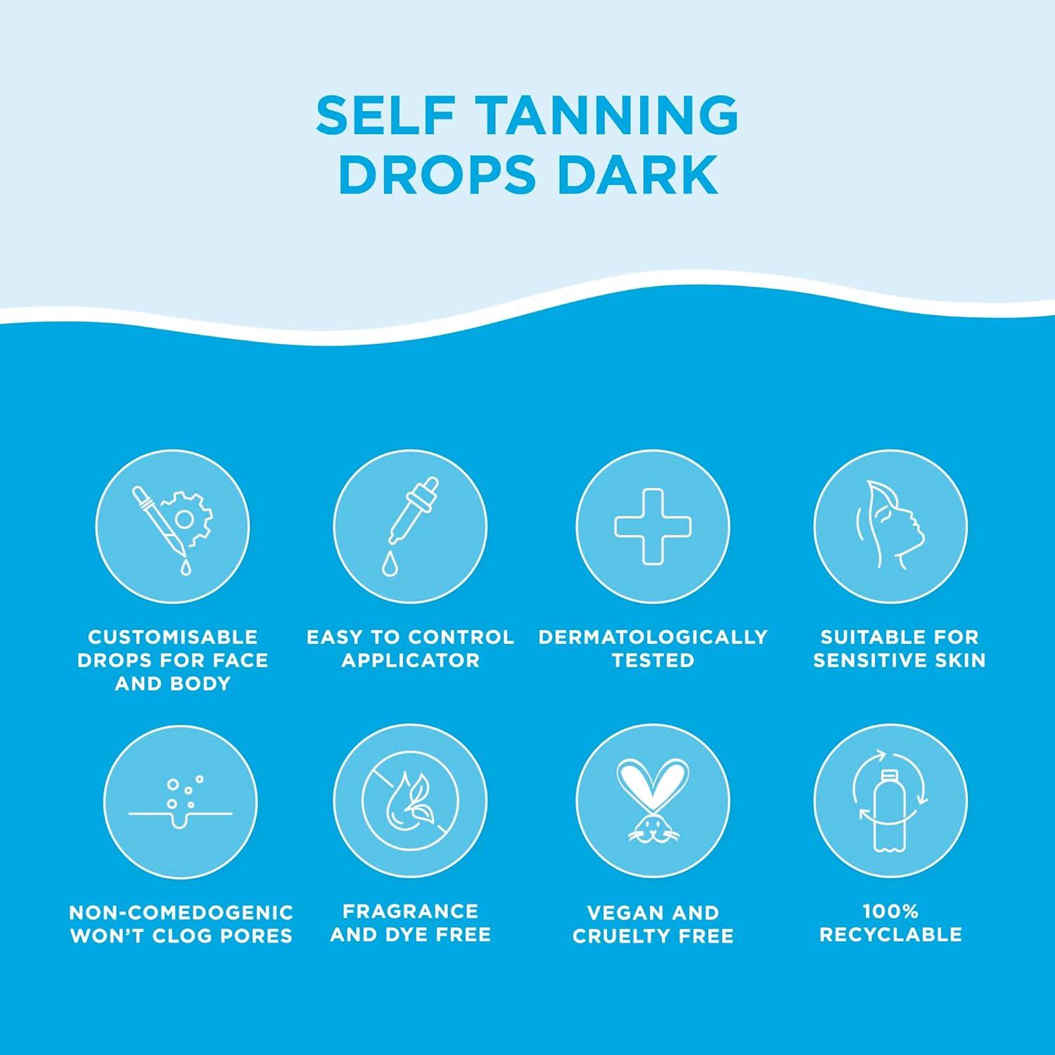 Gotas de Bronceado Hidratantes Bondi Sands 30 mL - Oscuro